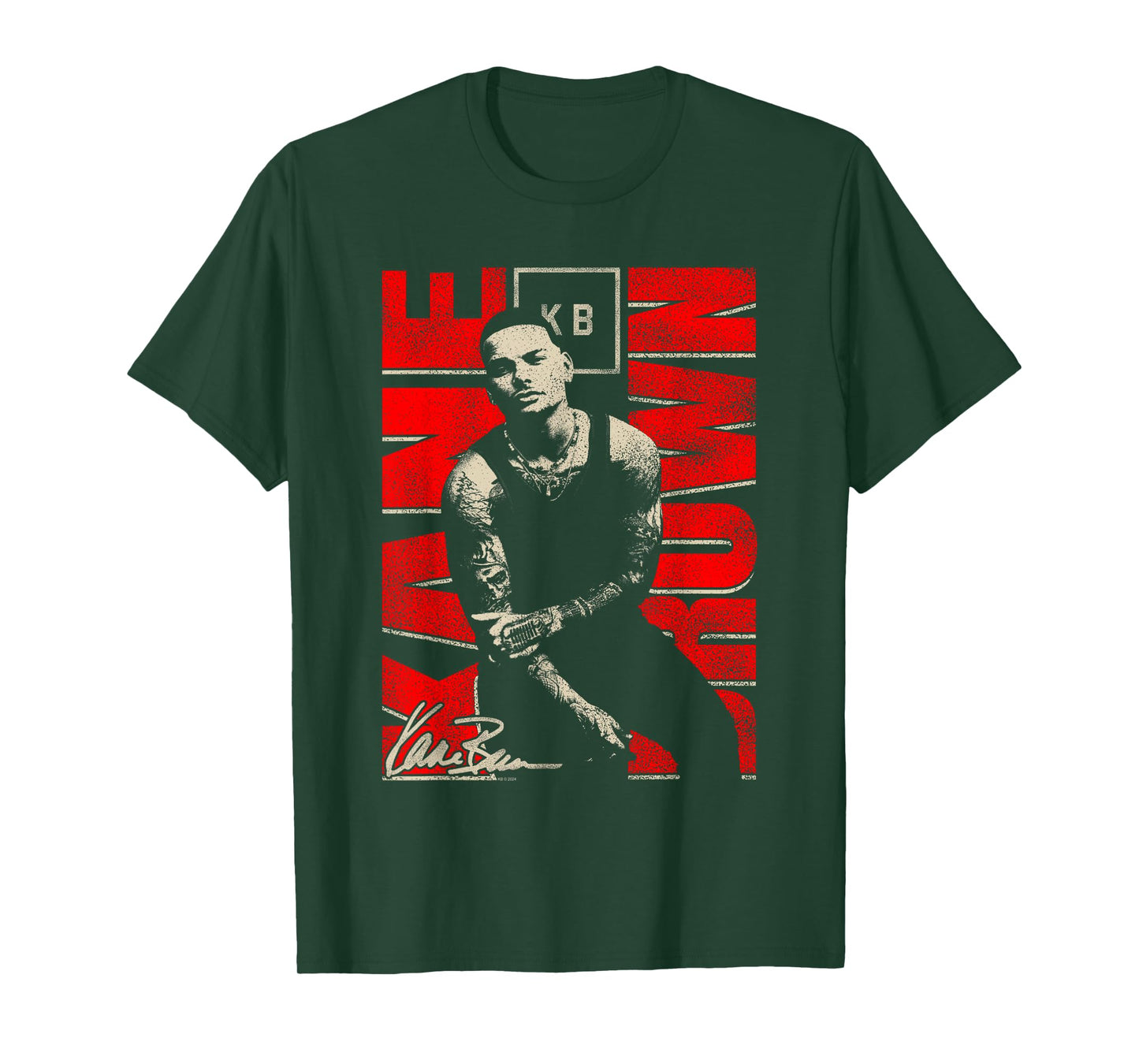 Kane Brown KB Signature Distressed T-Shirt