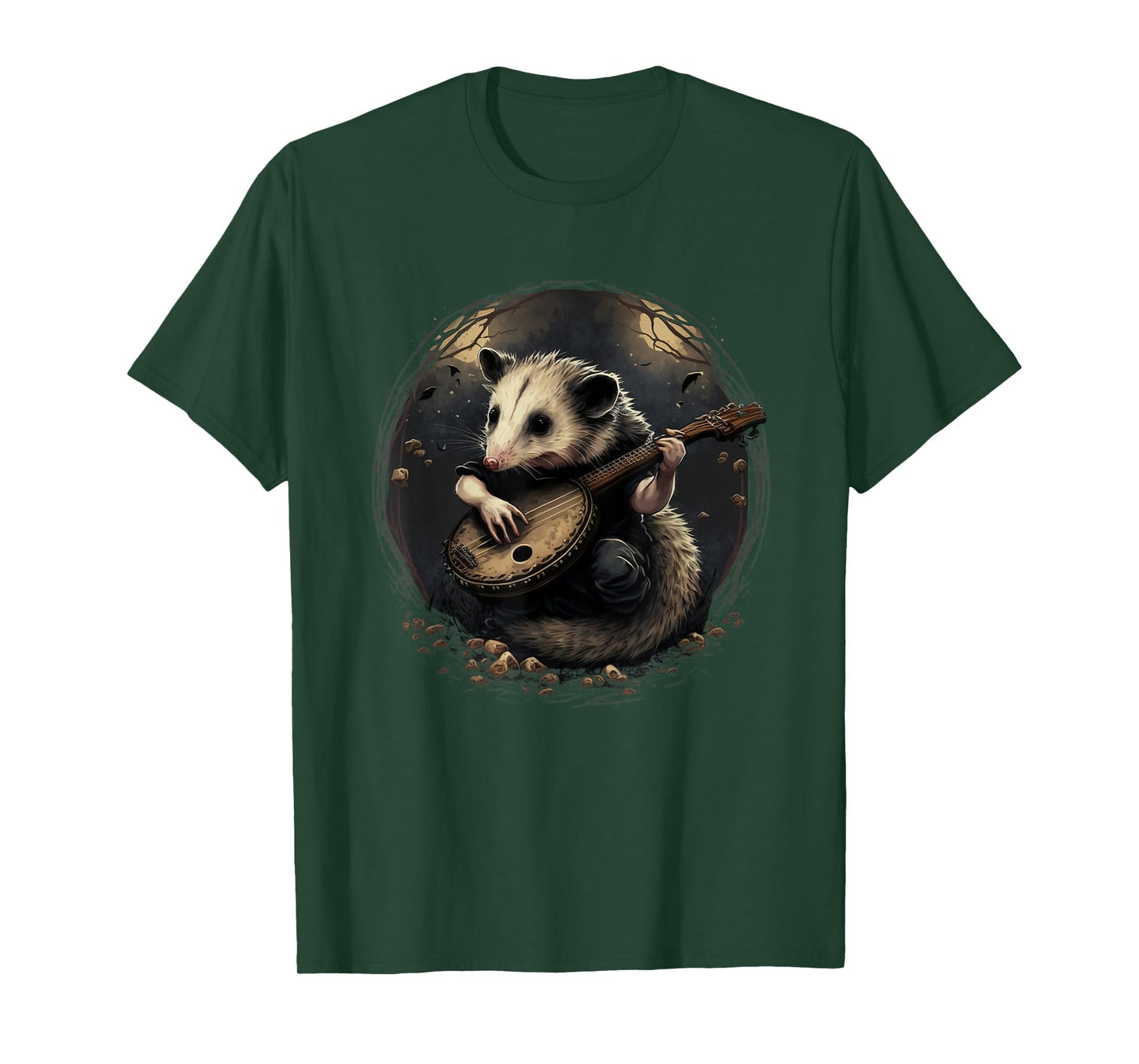 Opossum Playing the Banjo T-Shirt
