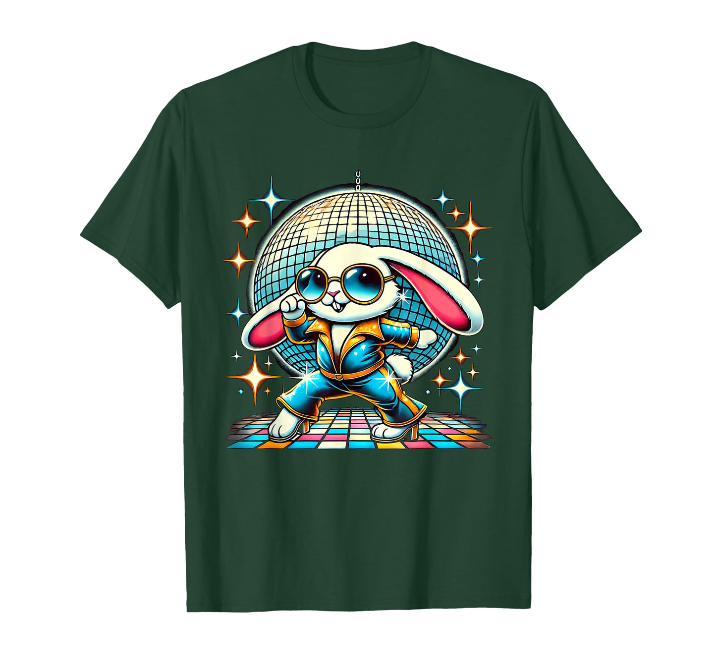Aesthetic Bunny Disco T-Shirt