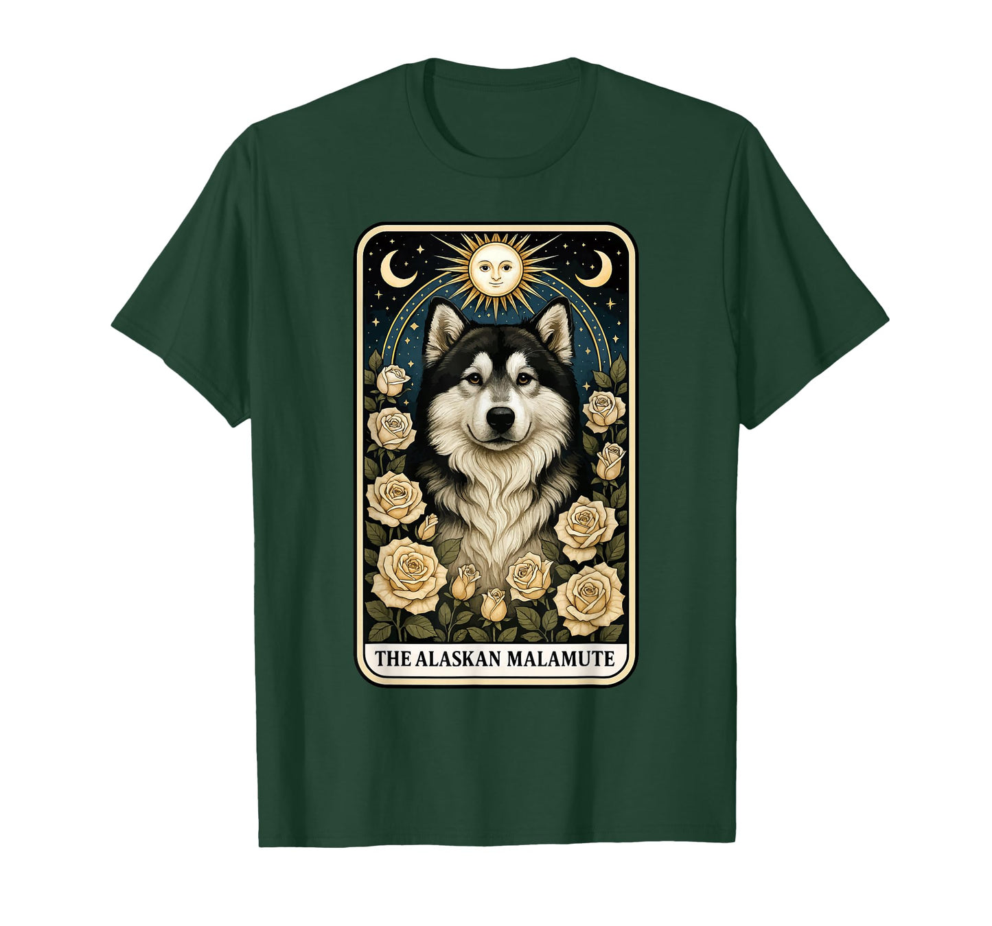 Tarot The Alaskan Malamute T-Shirt