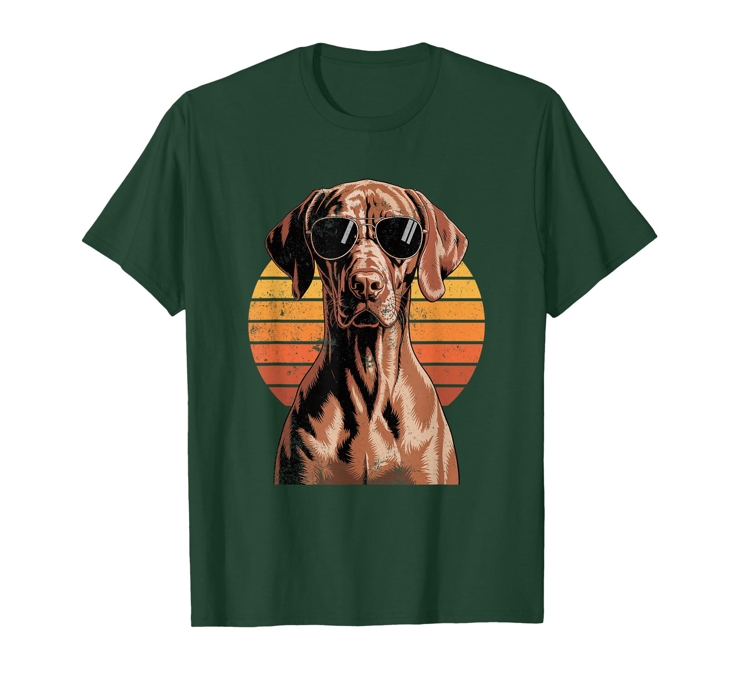 Cool Retro Vizsla Dog Mom Dad Vintage Pet Lovers T-Shirt