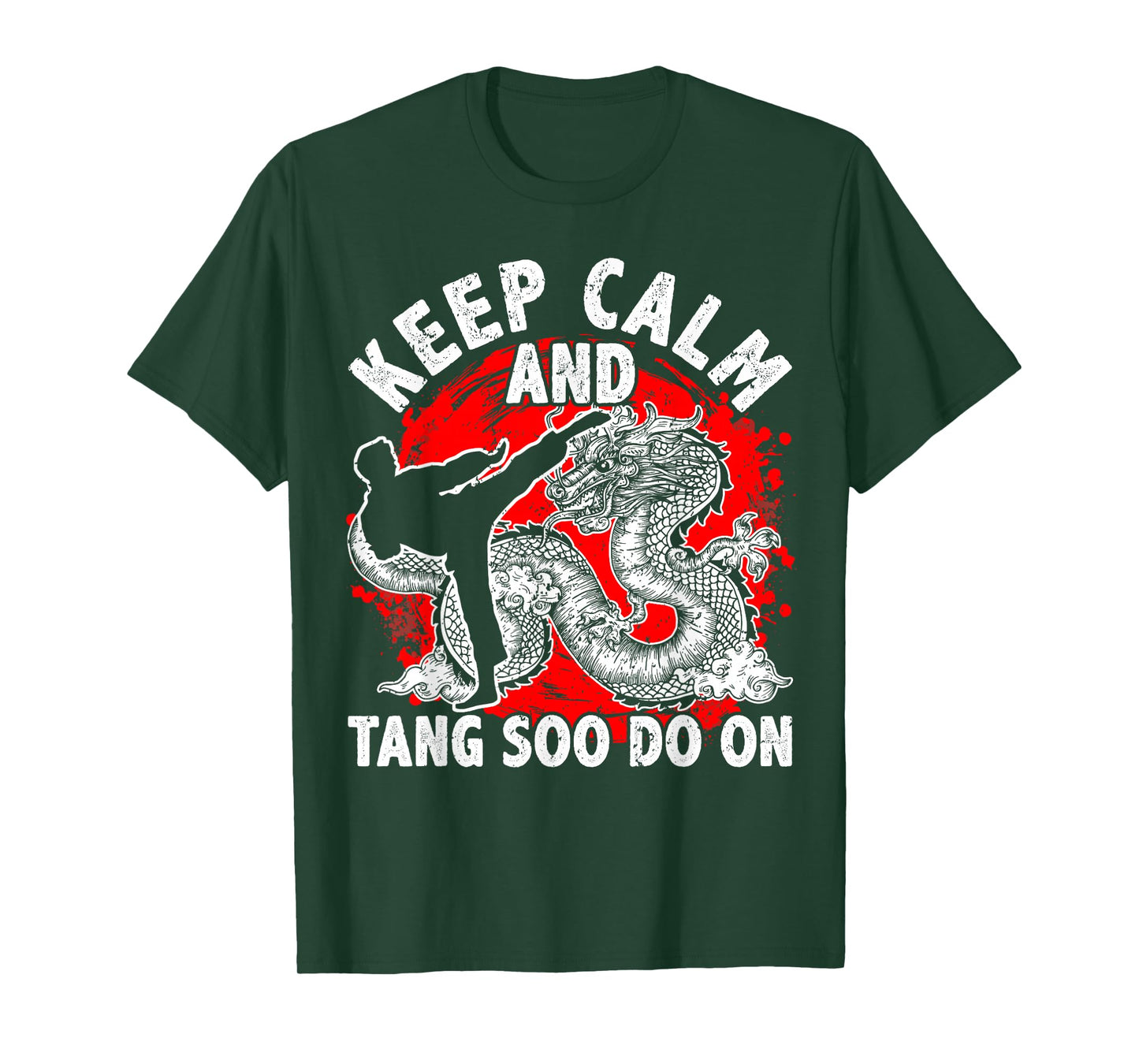 Tang Soo Do, Keep Calm And Tang Soo Do On, Martial Arts T-Shirt