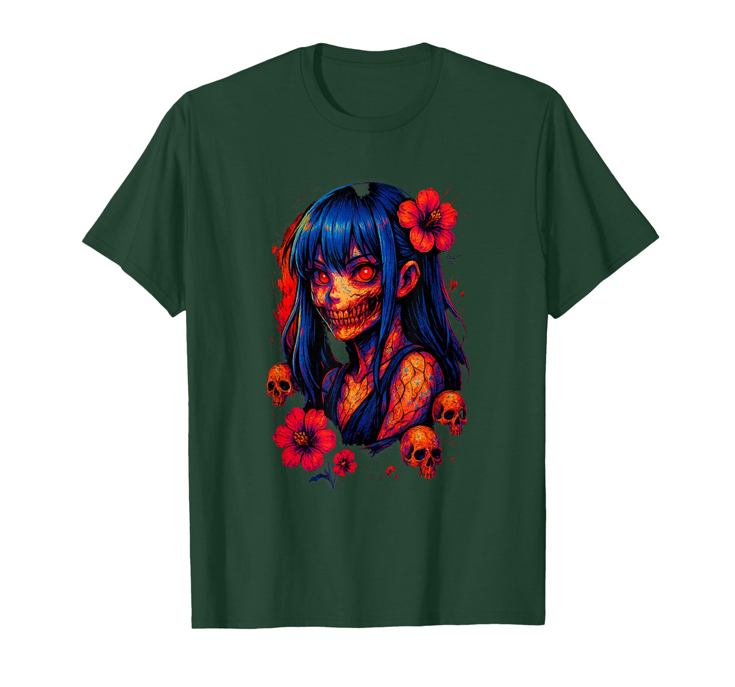 Horror Anime Manga Japan Japanese Creepy Kawaii Goth T-Shirt