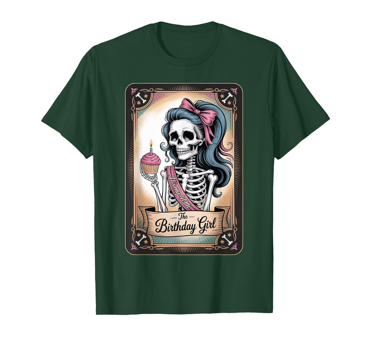 It's My 40th Birthday Tarot Card Funny Skeleton Birthday T-Shirt