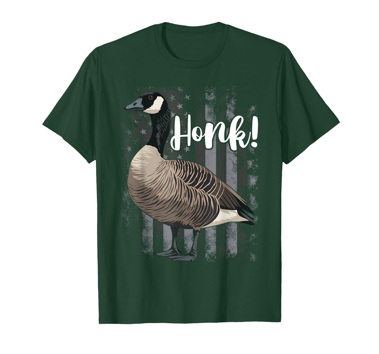 Canadian Goose Honk Funny Cute Bird Hunter T-Shirt