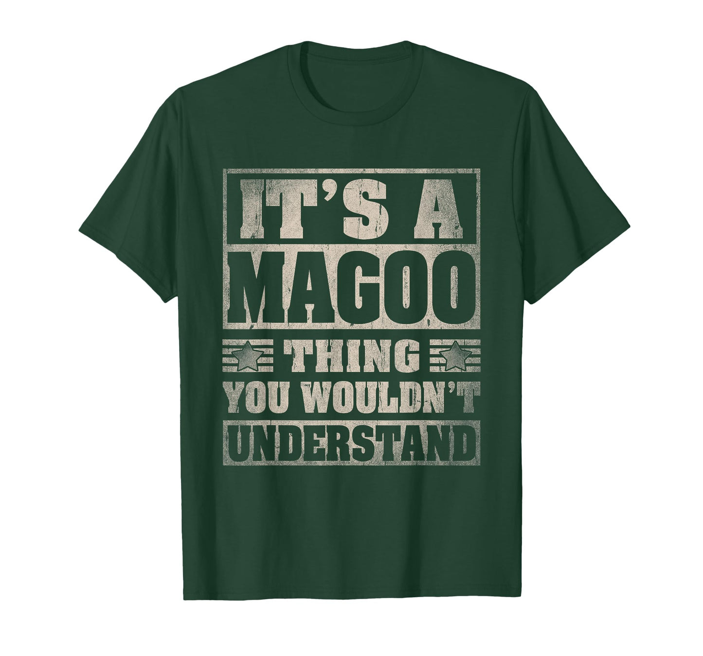 Magoo Last Name Shirt It's A Magoo Thing T-Shirt