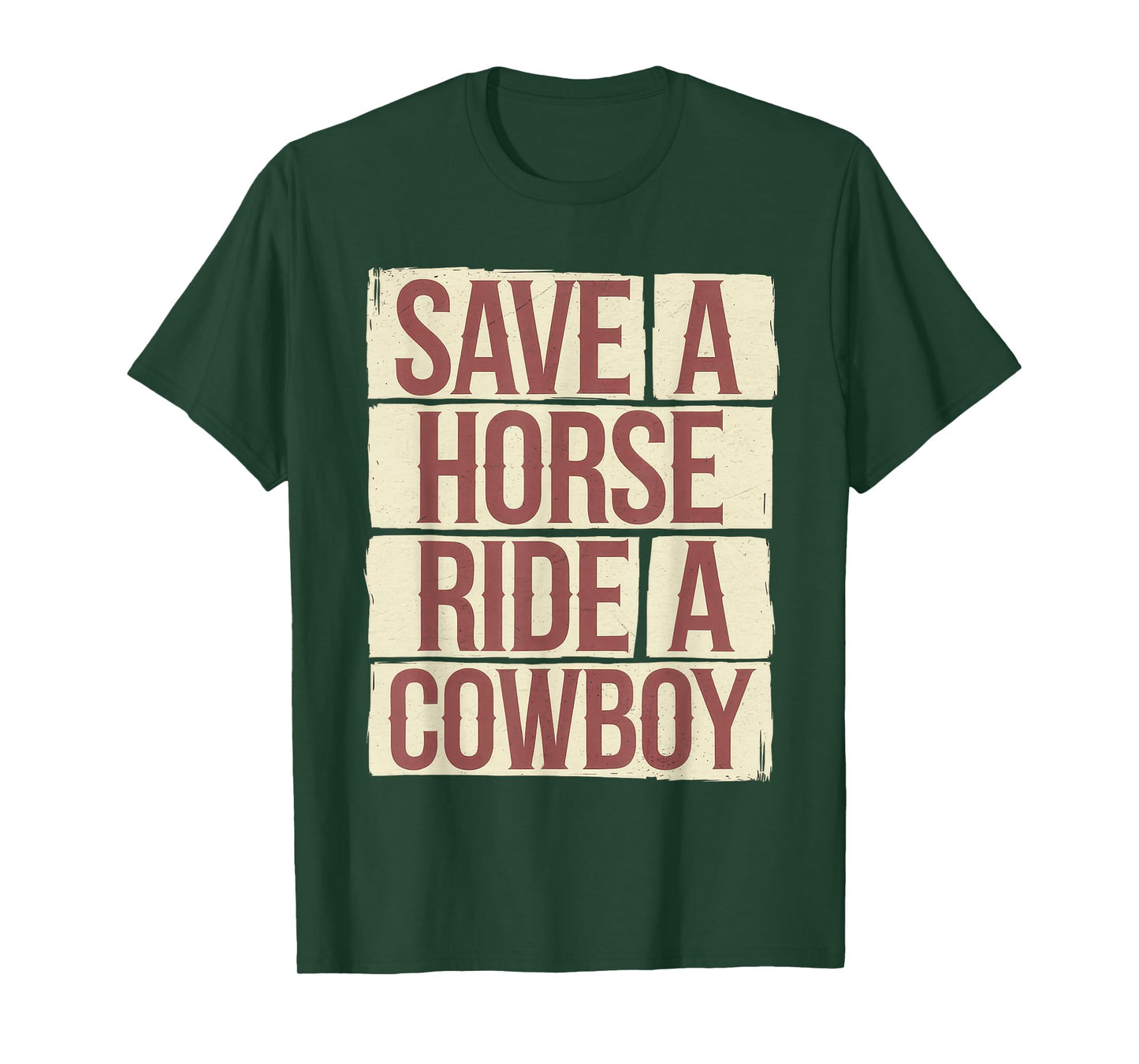 Save A Horse Ride A Cowboy Tshirt Country Outfits Horseback T-Shirt