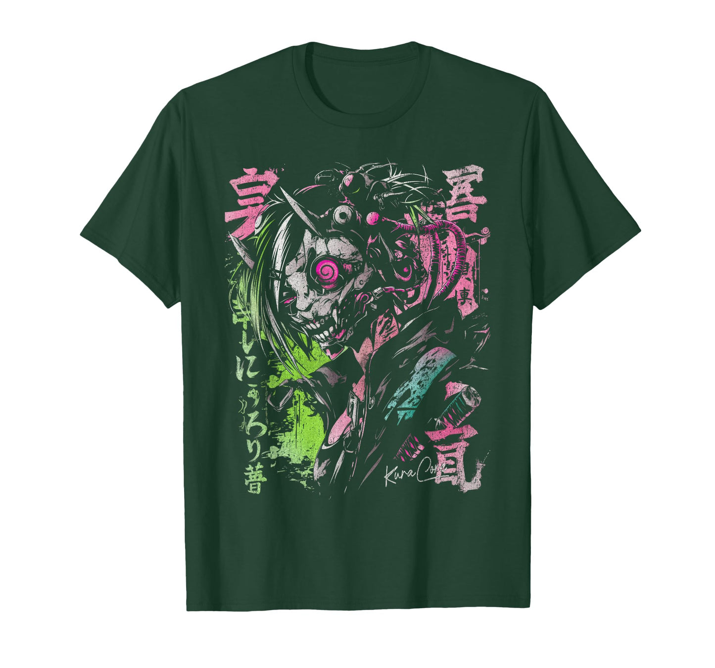 Japanese Streetwear Cyberpunk Y2K Retro Techwear Manga Anime T-Shirt