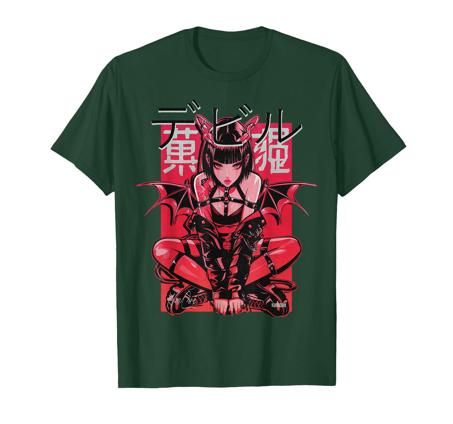 Japan Streetwear Cyberpunk Y2K Techwear Retro Manga Anime T-Shirt