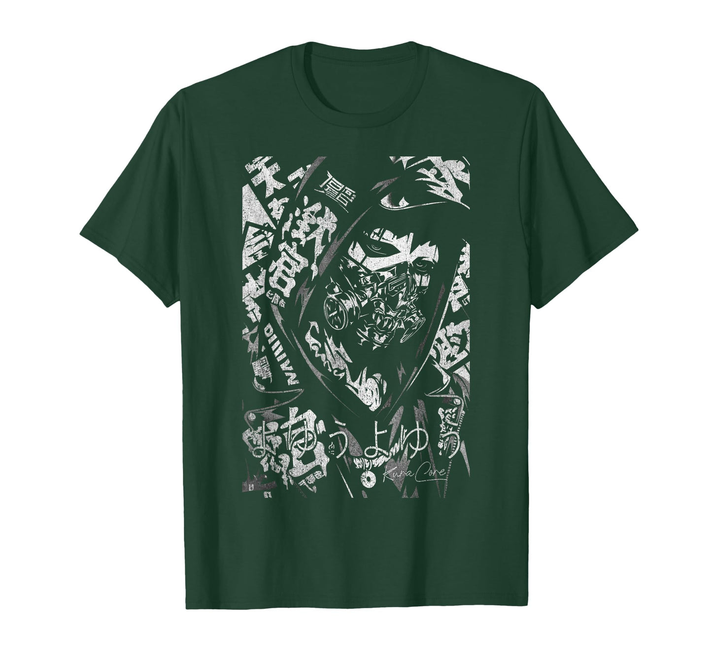 Japanese Streetwear Cyberpunk Y2K Techwear Retro Manga Anime T-Shirt