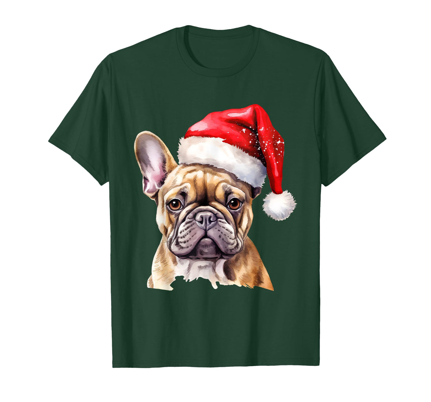 French Bulldog Christmas Dog T-Shirt