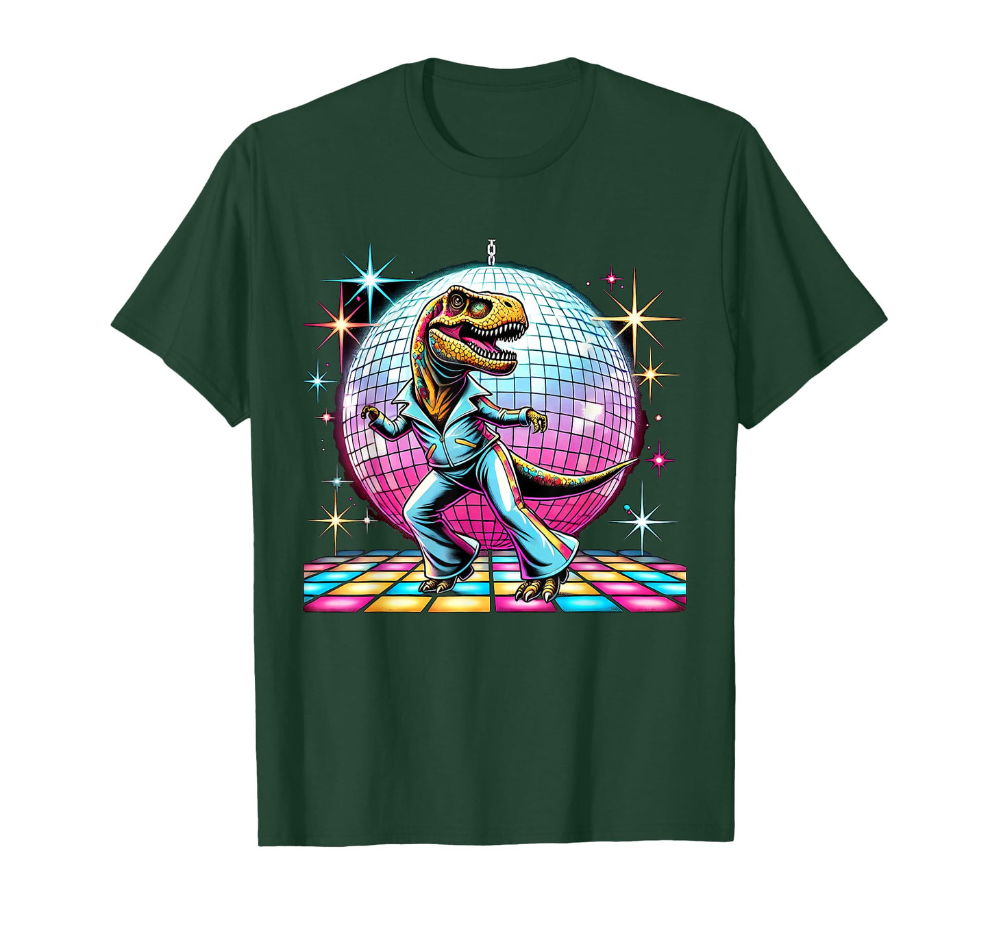 Aesthetic T-Rex Disco T-Shirt