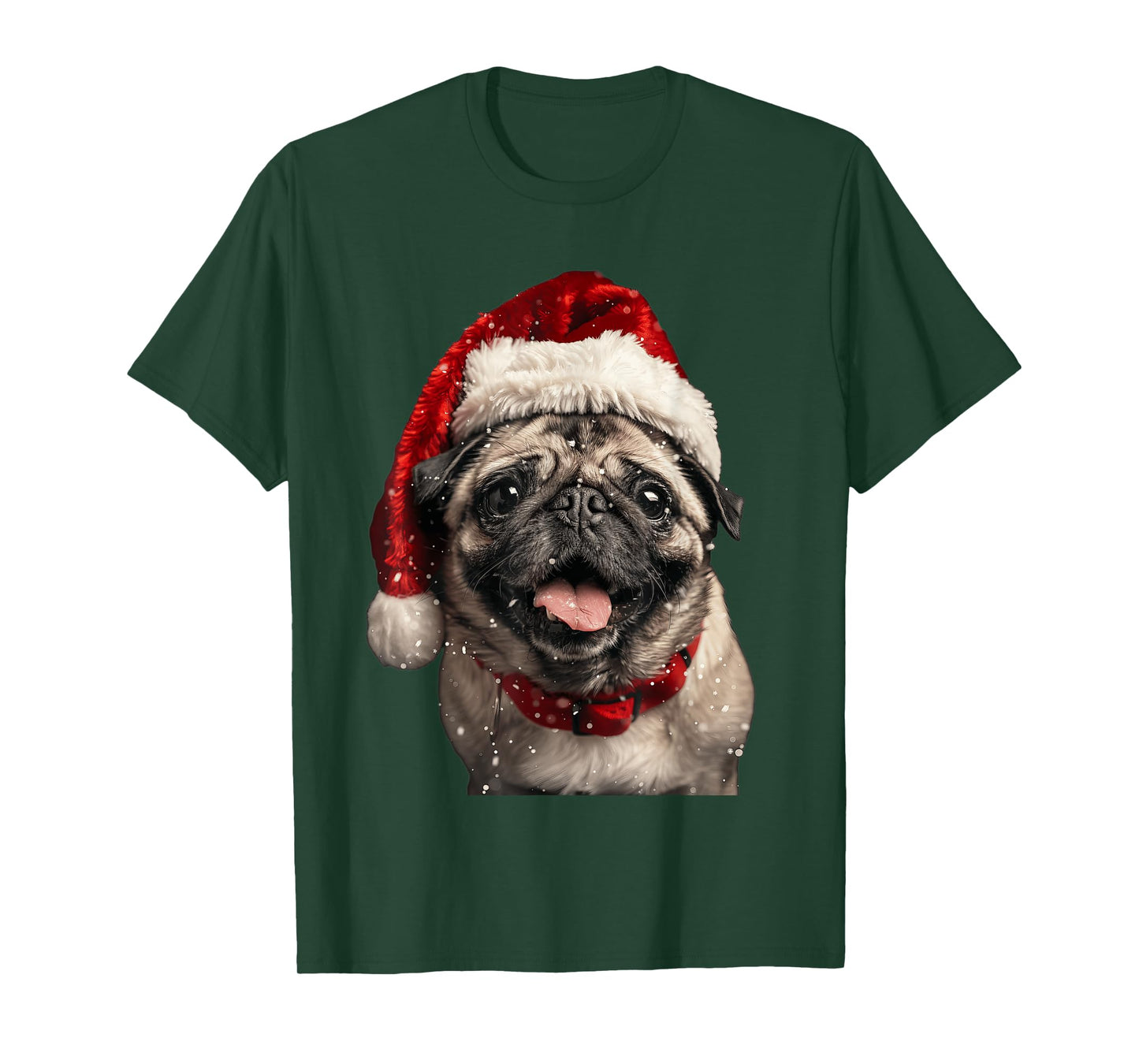 Pug Christmas T-Shirt