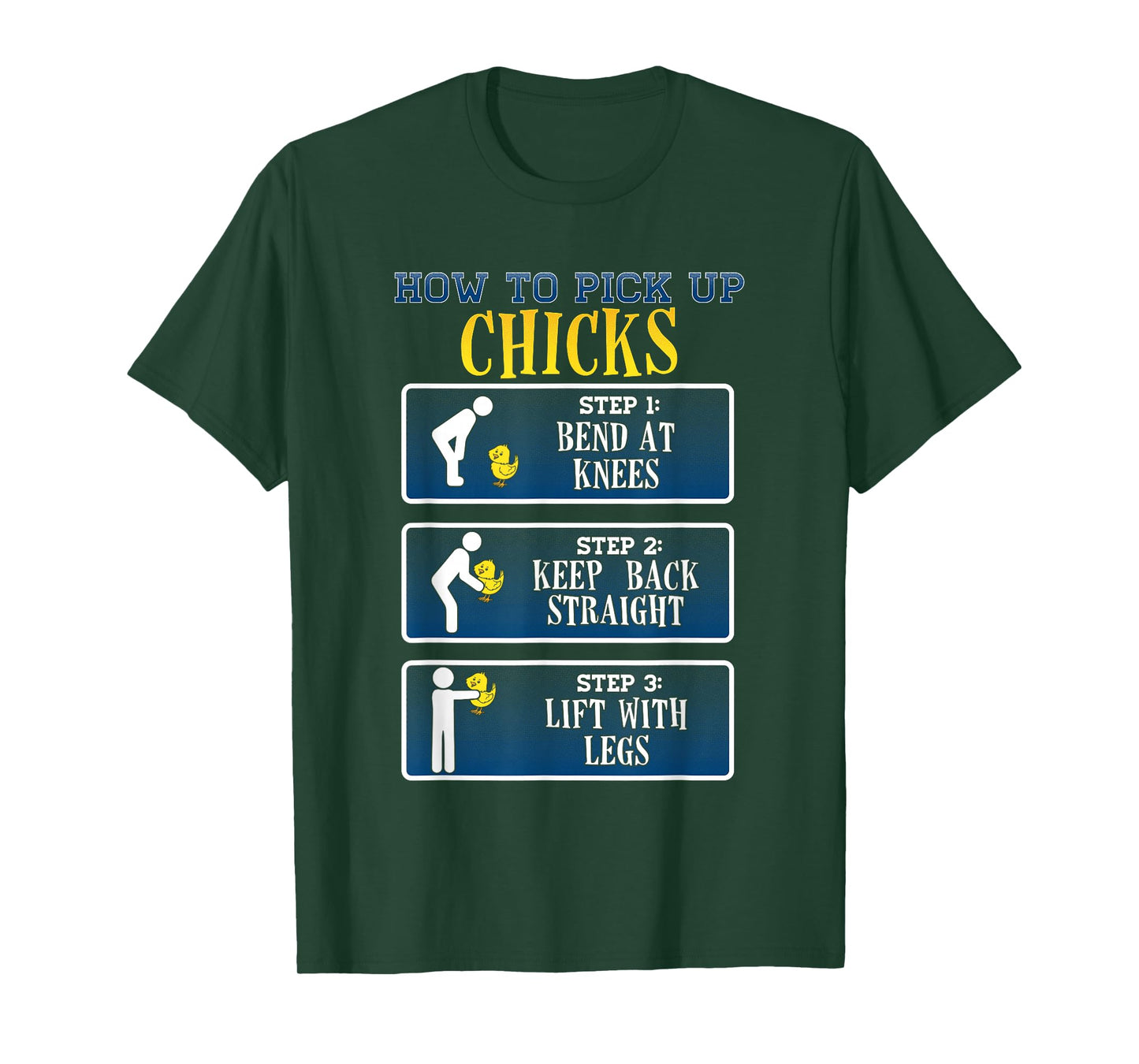 How to Pick Up Chicks T-Shirt - Funny Chicken Tee Shirt