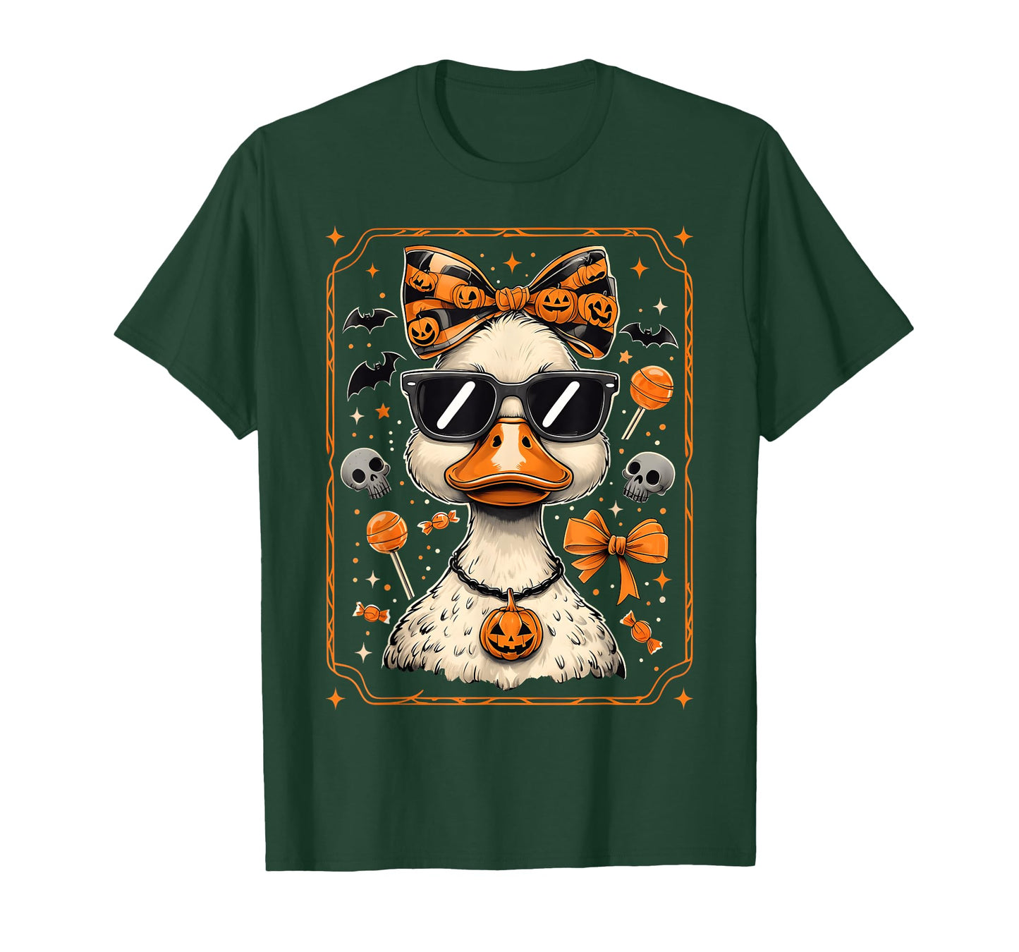 Girls Goose Halloween Silly Goose Halloween Matching Toddler T-Shirt
