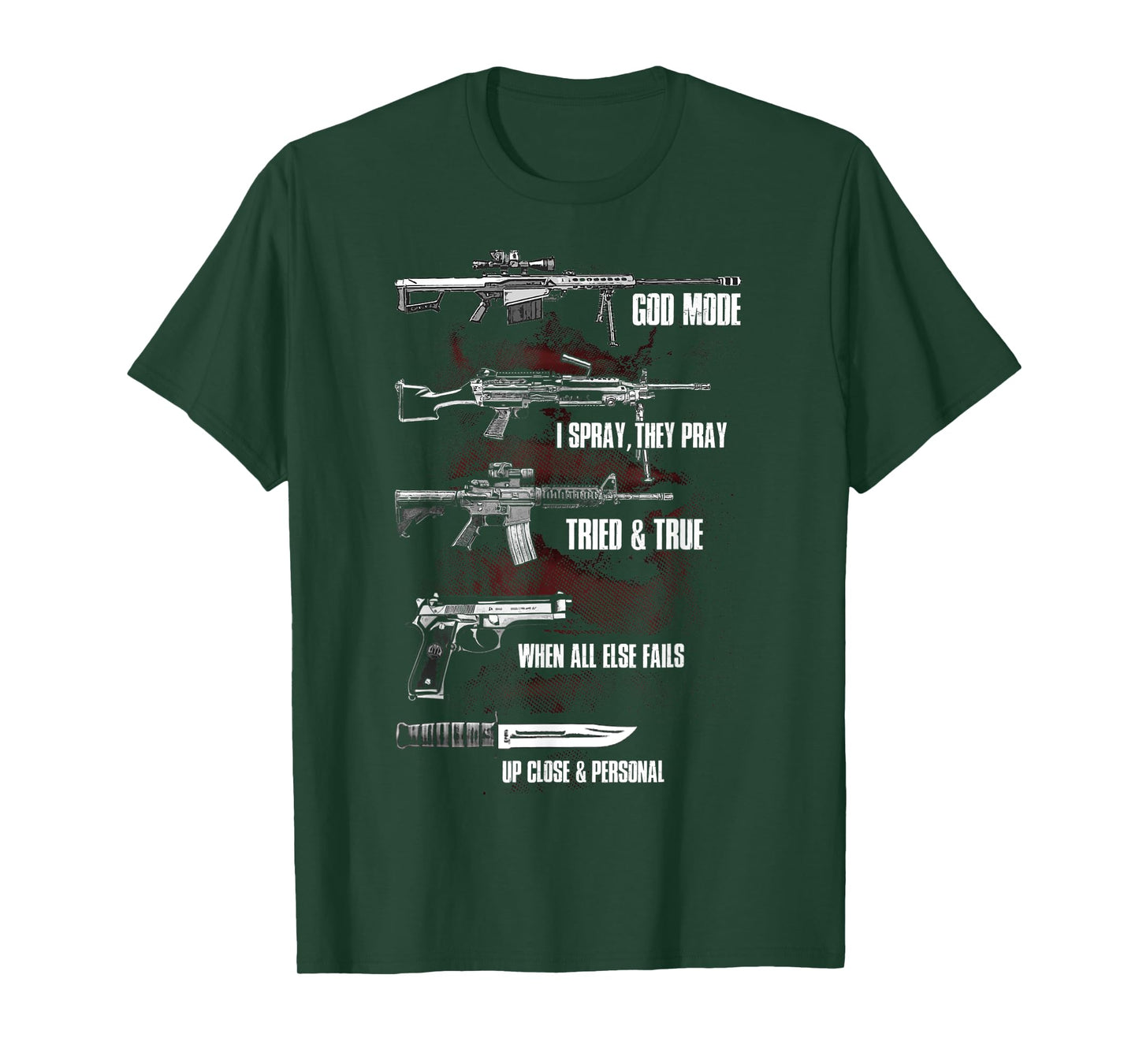 Military Weapon Descriptions T-Shirt