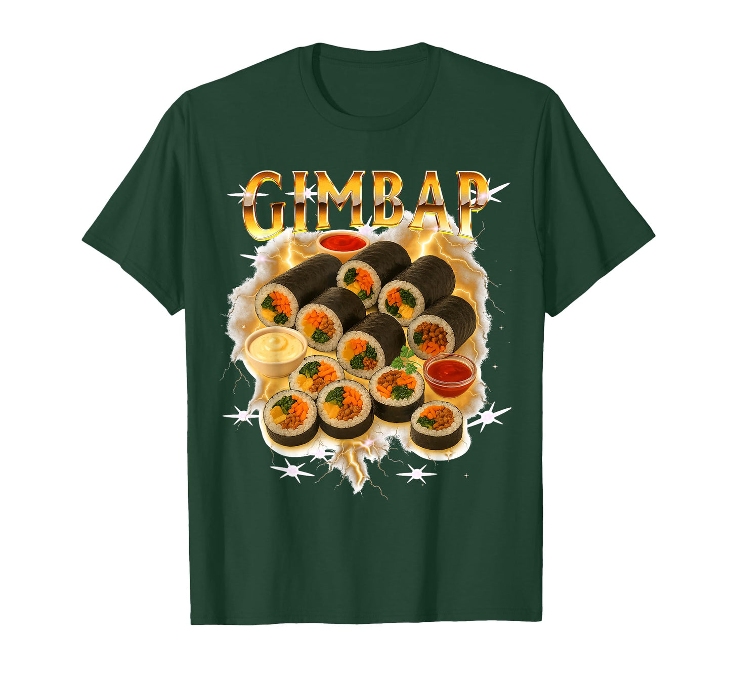 Gimbap Lover Korean Cuisine Kimbap Korea Foodie Food T-Shirt