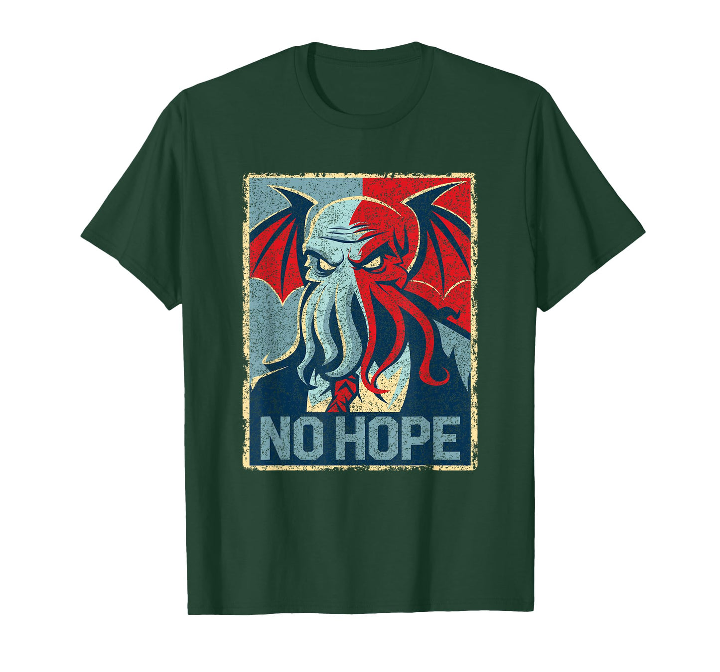 Cthulhu For President No Hope Poster, Vintage Cthulhu Mythos T-Shirt