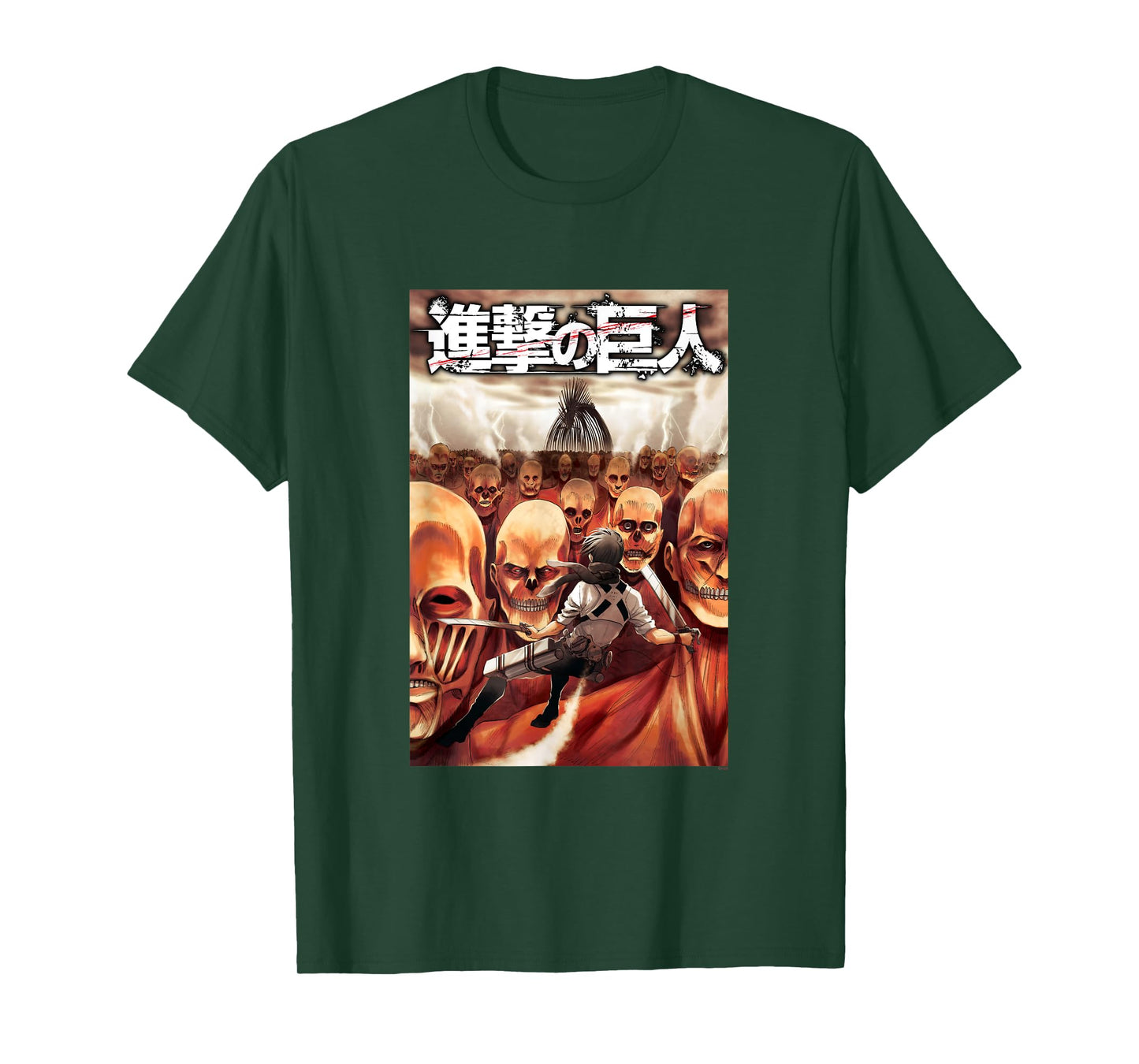 Attack on Titan Manga Mikasa Volume 31 Cover AOT Manga T-Shirt