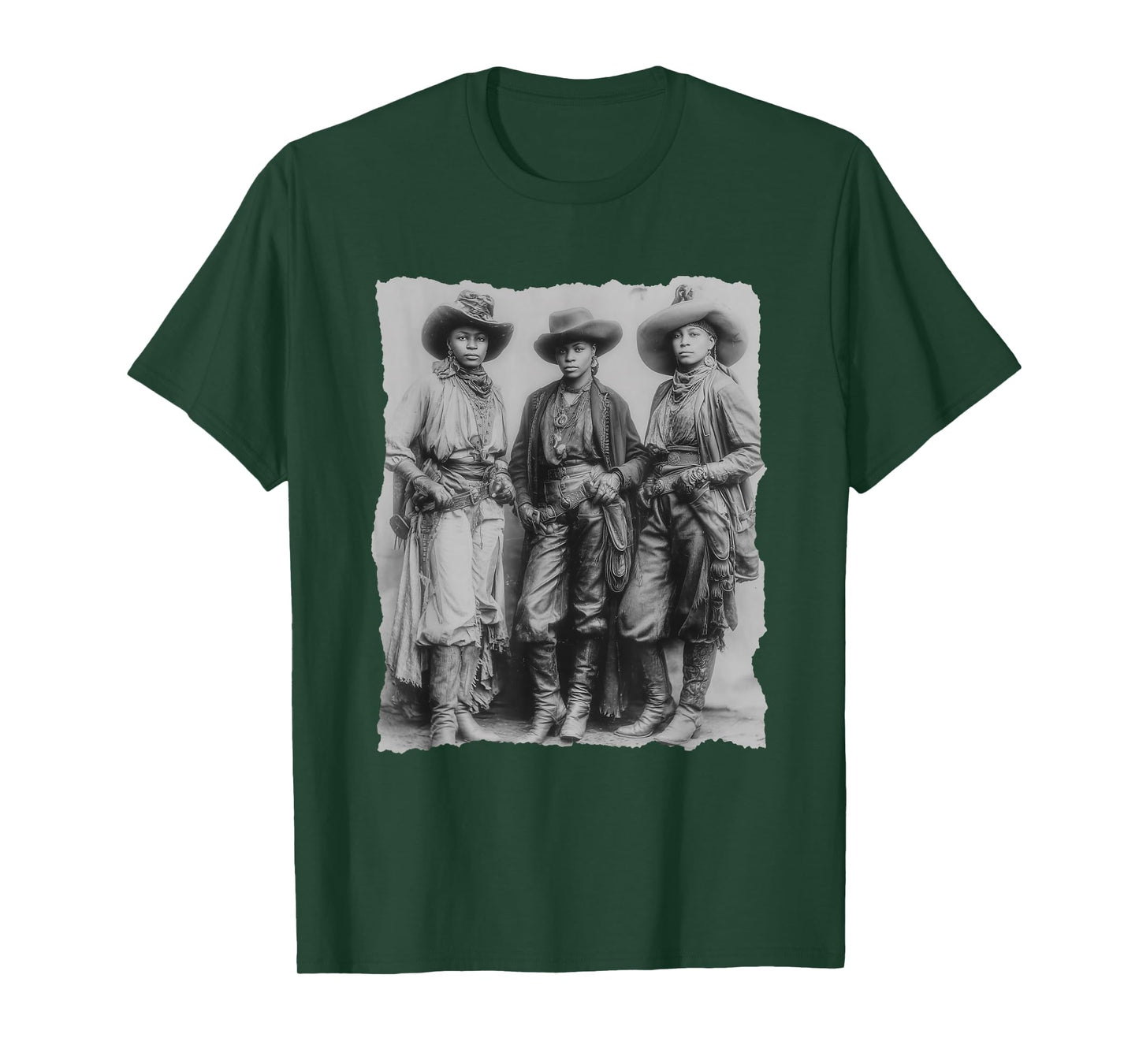 Melanin Cowgirls Black History African Melanin Cowgirl Swag T-Shirt