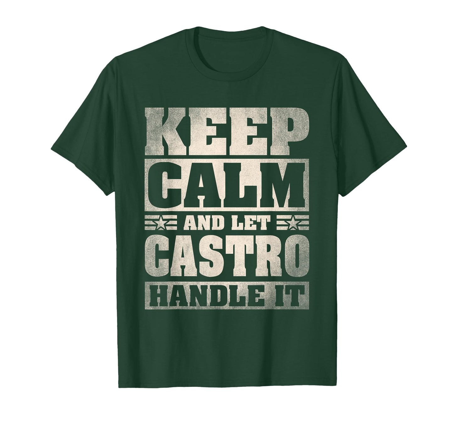 Castro Name Shirt Personalized Castro Last Name T-Shirt
