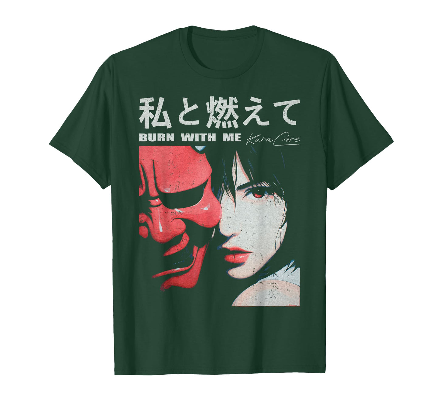 Japanese Streetwear Cyberpunk Y2K Techwear Retro Manga Anime T-Shirt