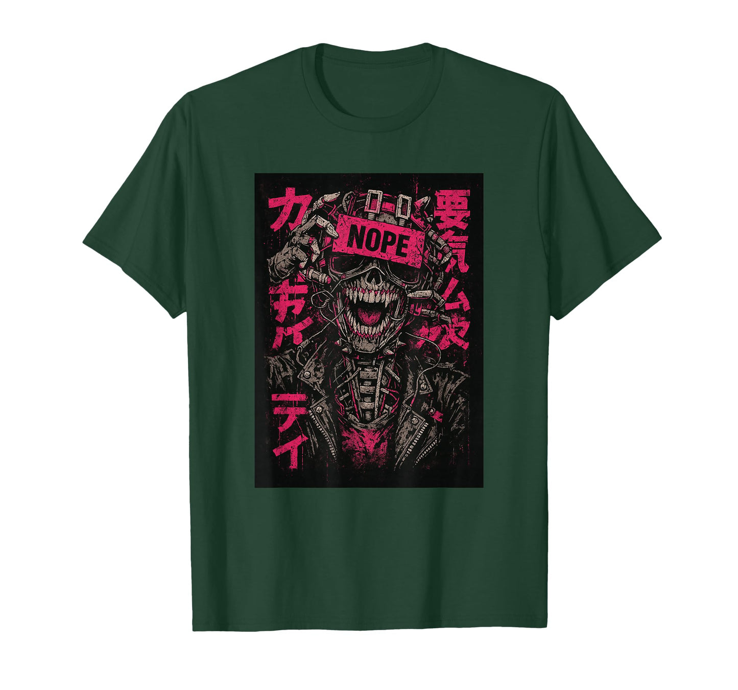 Japanese Streetwear Futuristic Retro Techwear | Anime Manga T-Shirt