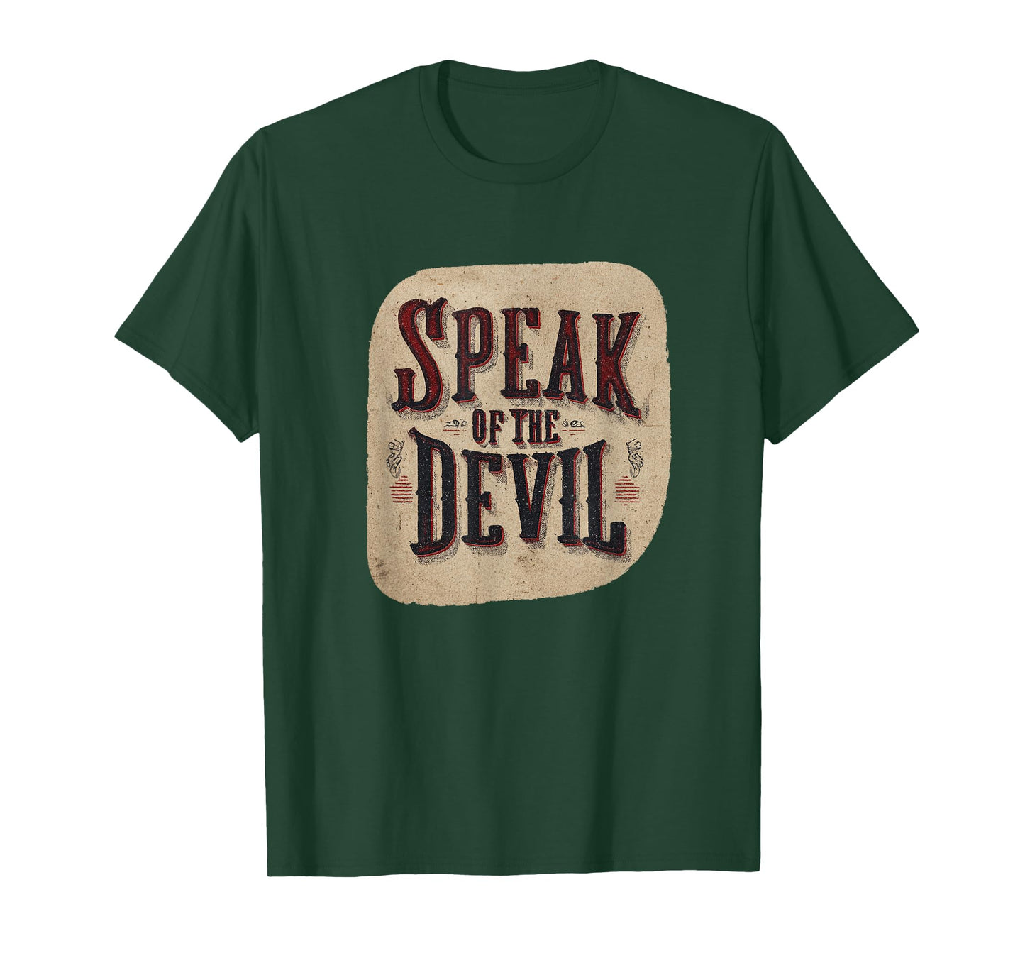 Cool Speak of The Devil Emblem T-Shirt