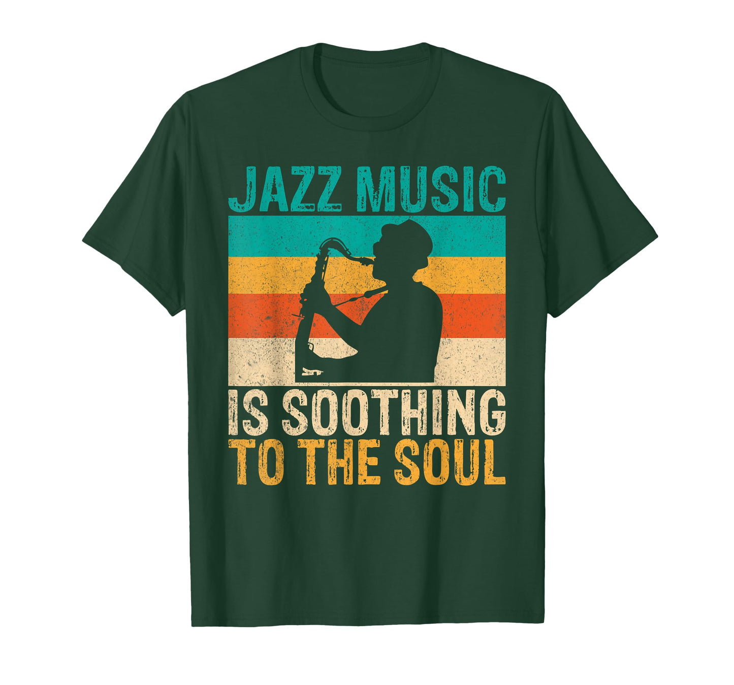 Jazz Music is soothing to the Soul Jazz Music T-Shirt