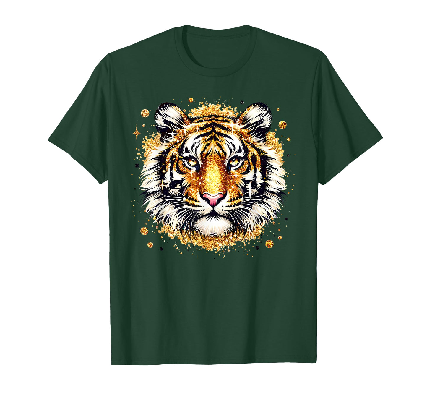 Touchdown American Football Game Day Thanksgiving Tiger Cool T-Shirt