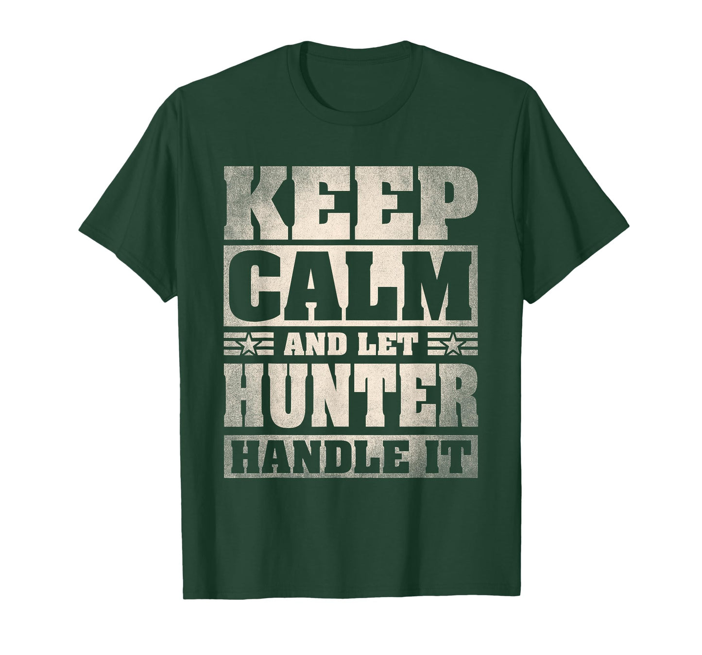 Hunter Name Shirt Personalized Hunter Last Name T-Shirt