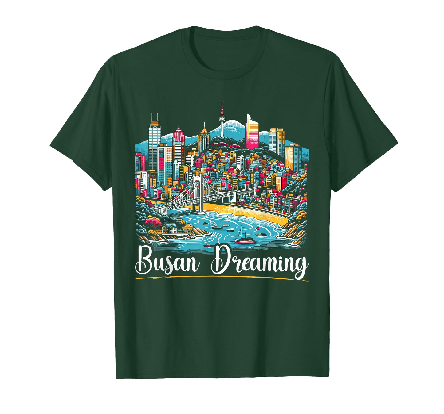 Busan South Korea Country Travel Vacation Korean T-Shirt