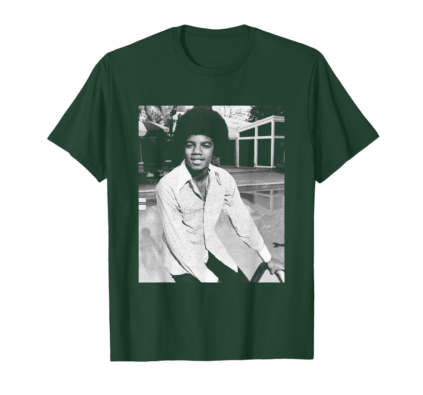Michael Jackson at LA Home The Jackson 5 1975 T-Shirt