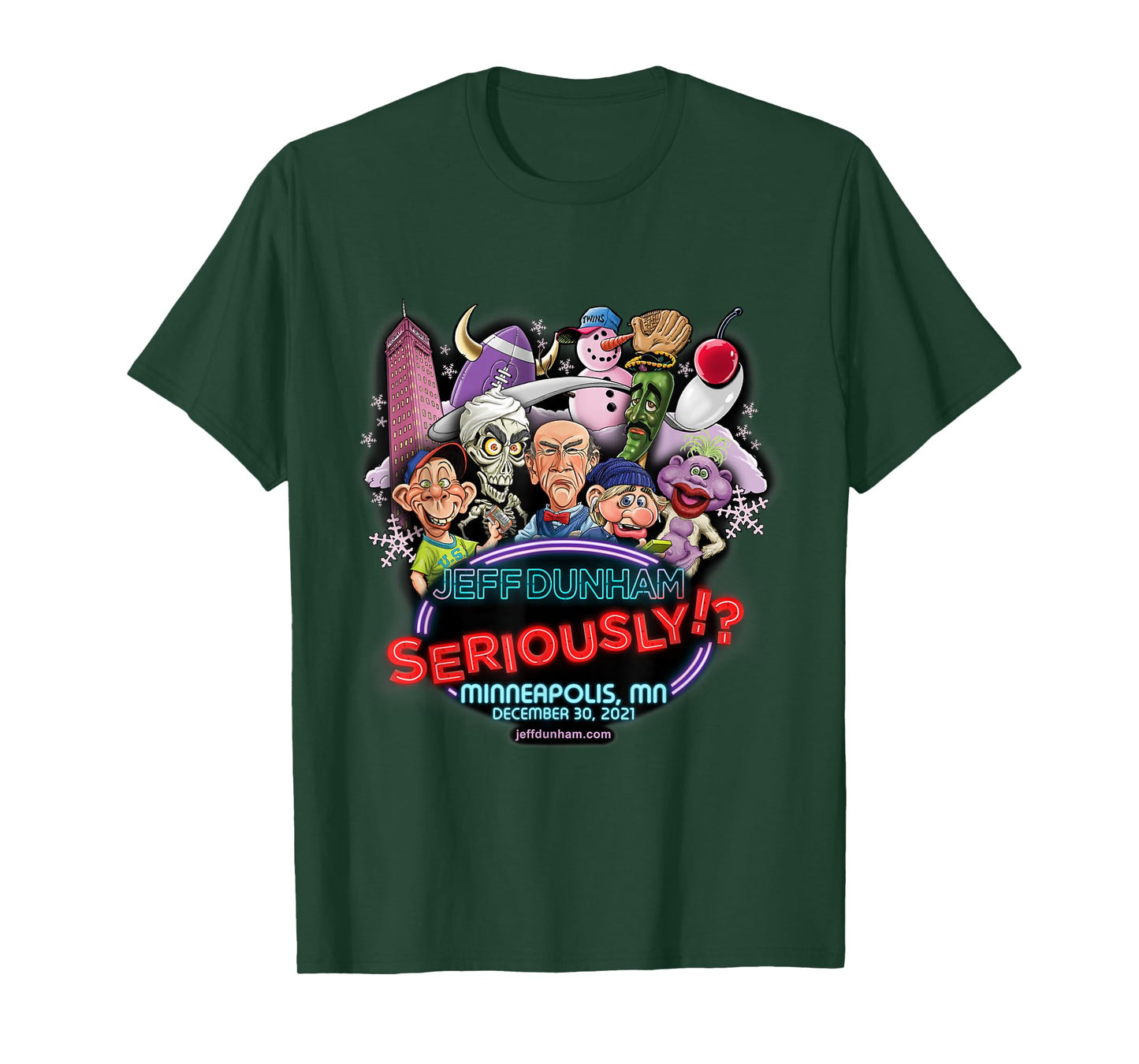 Jeff Dunham Minneapolis, MN T-Shirt