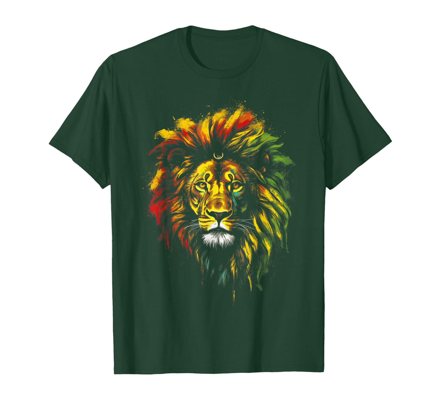 Jamaica Lion Dread locks T-Shirt