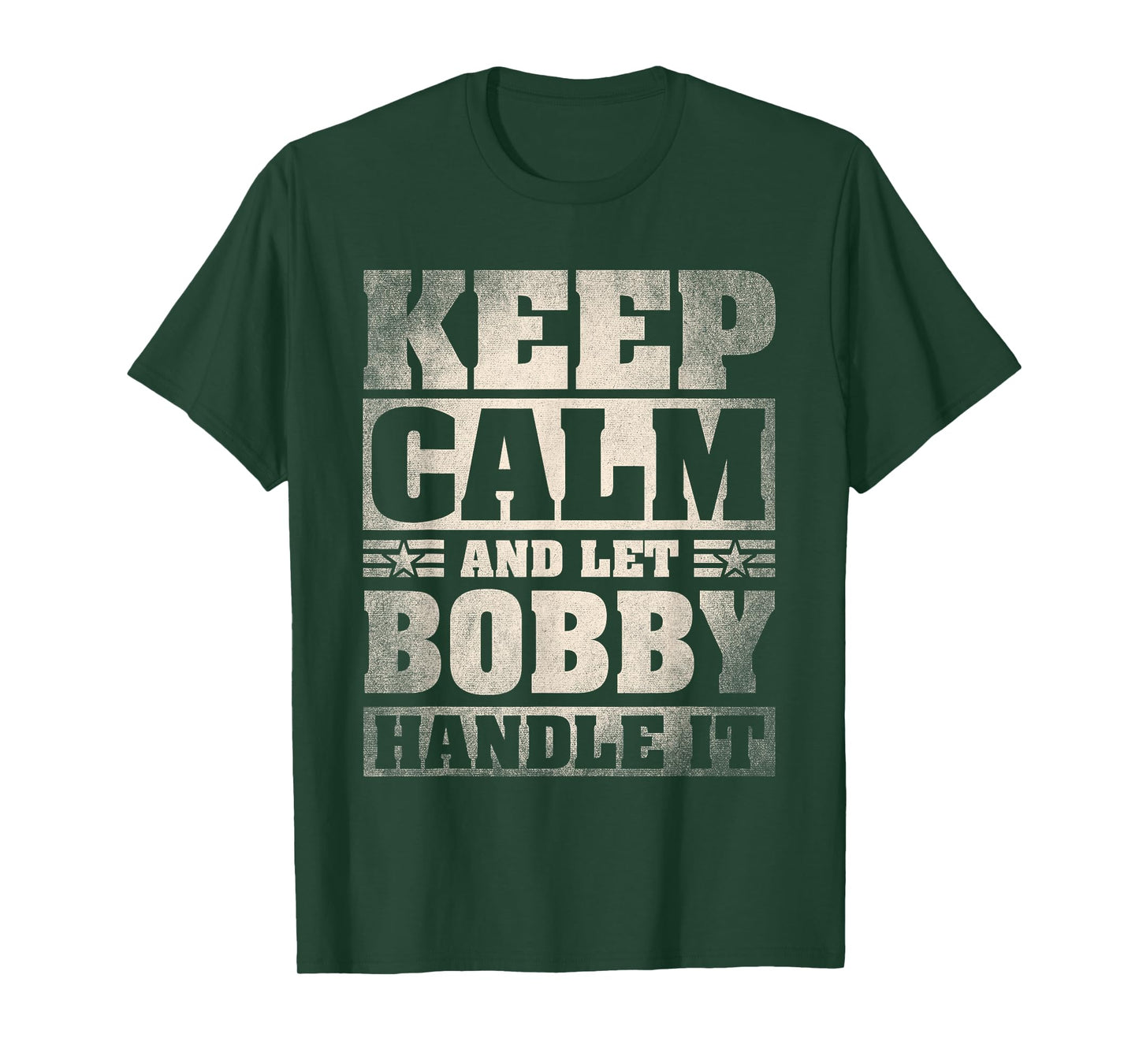 Bobby Name Shirt Personalized Bobby First Name T-Shirt