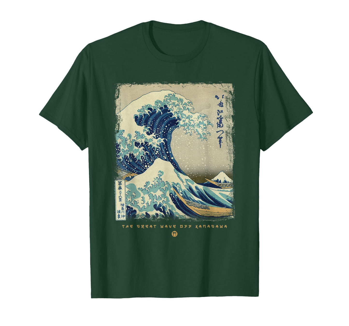 Great Wave Off Kanagawa Japanese Painting Art T-Shirt