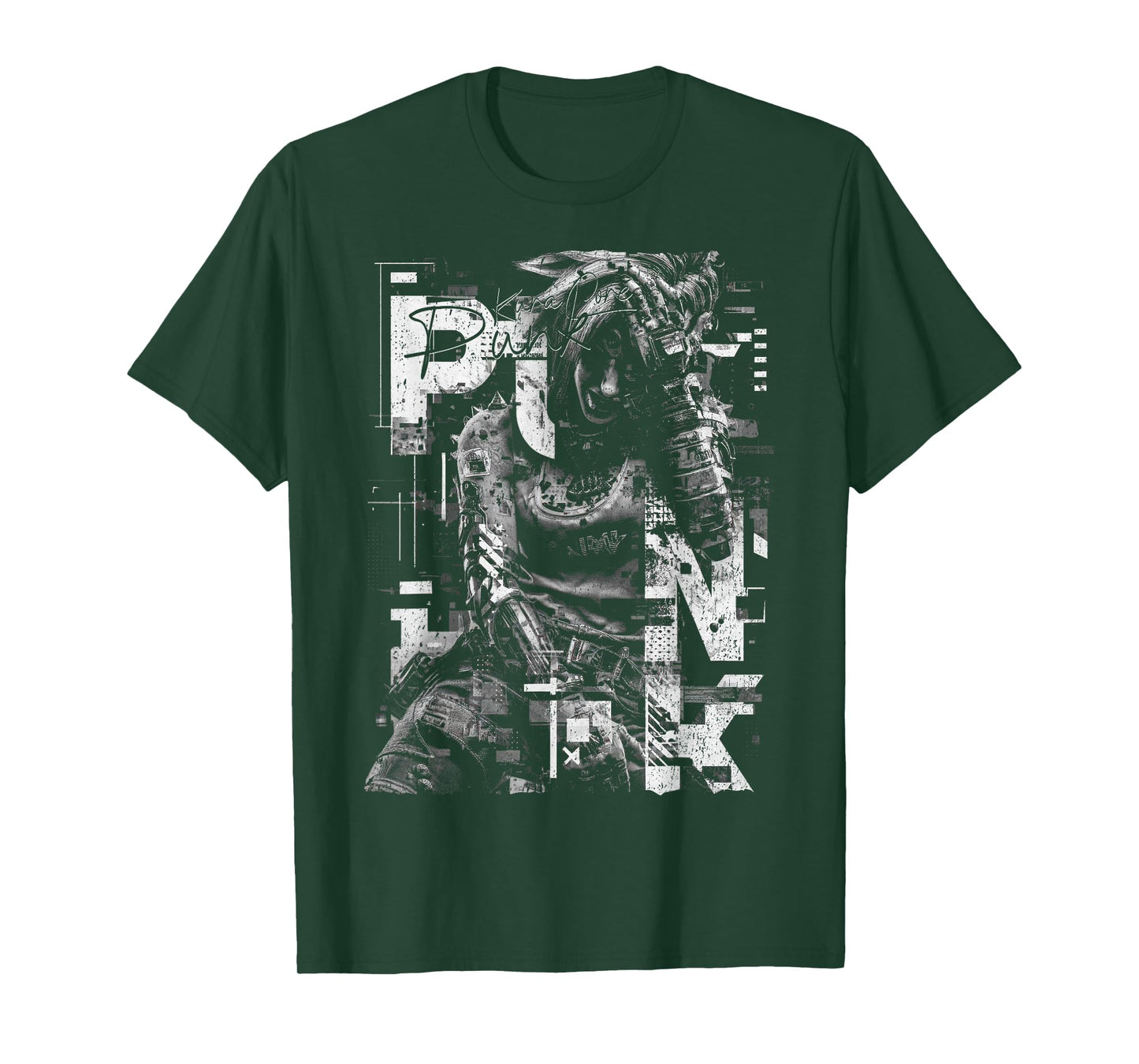 Japanese Streetwear Cyberpunk Y2K Techwear Retro Manga Anime T-Shirt