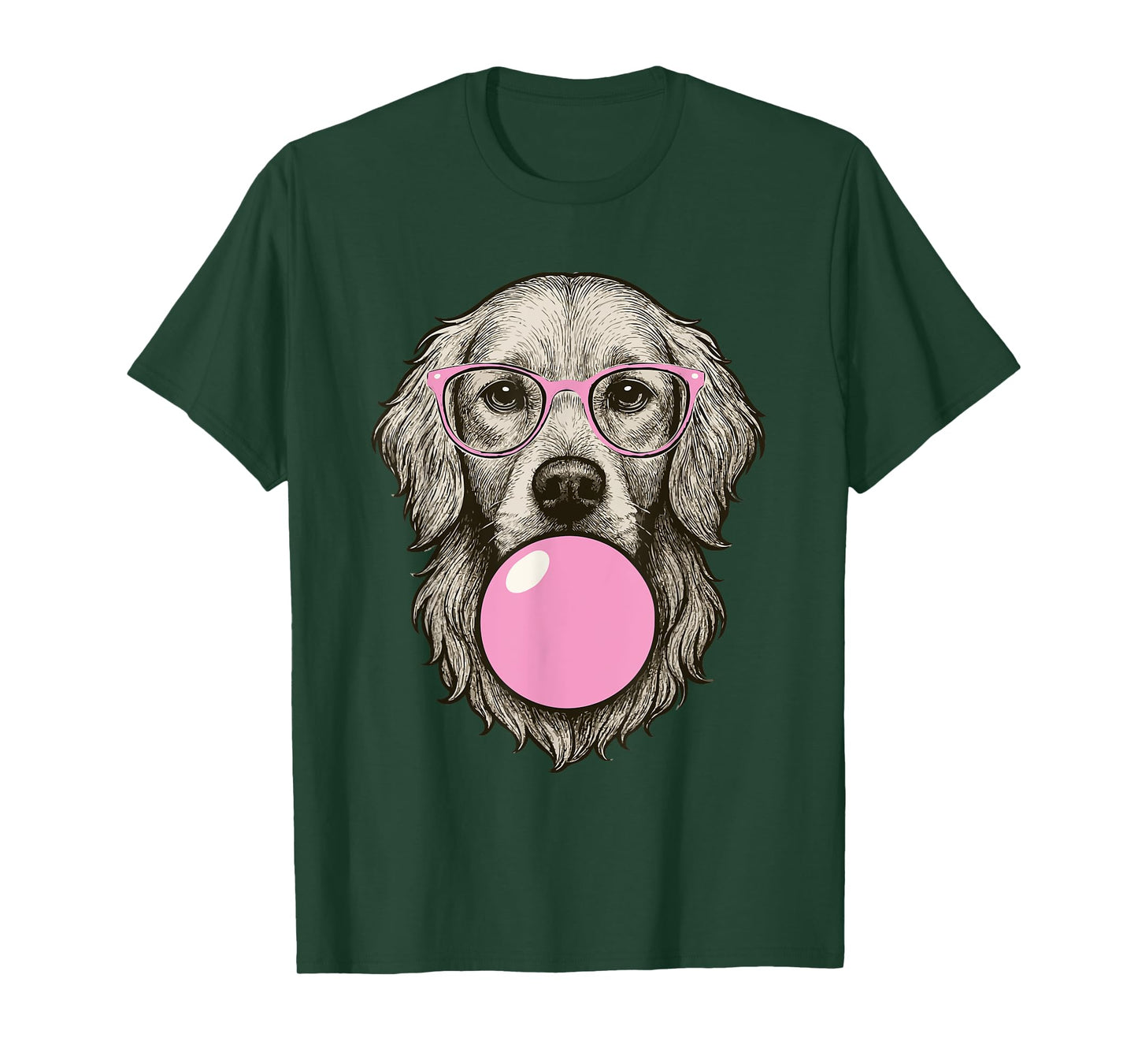 Cute Golden Retriever Shirt for Women Funny Dog Lovers T-Shirt