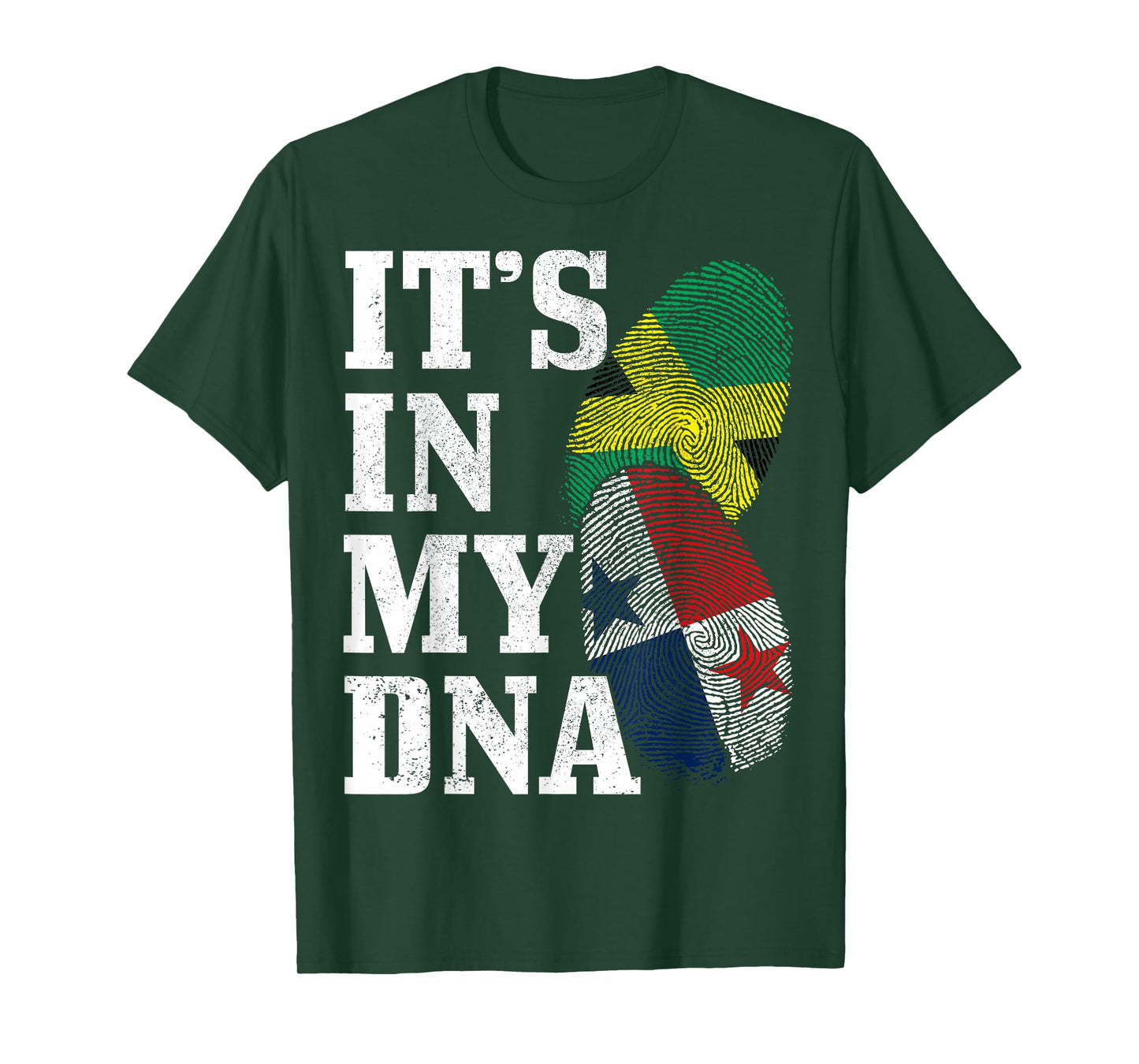 Jamaica & Panama It's in my DNA Jamaican T-Shirt