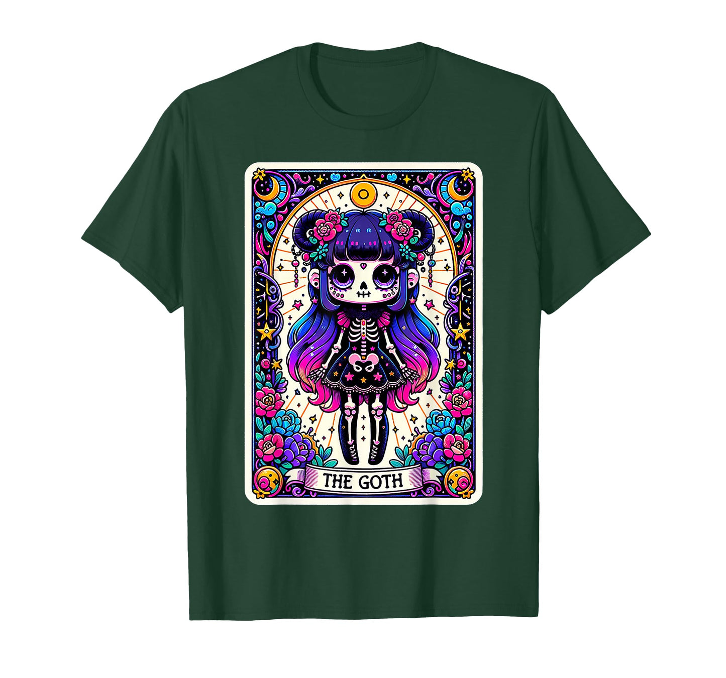 The Goth Tarot Card T-Shirt