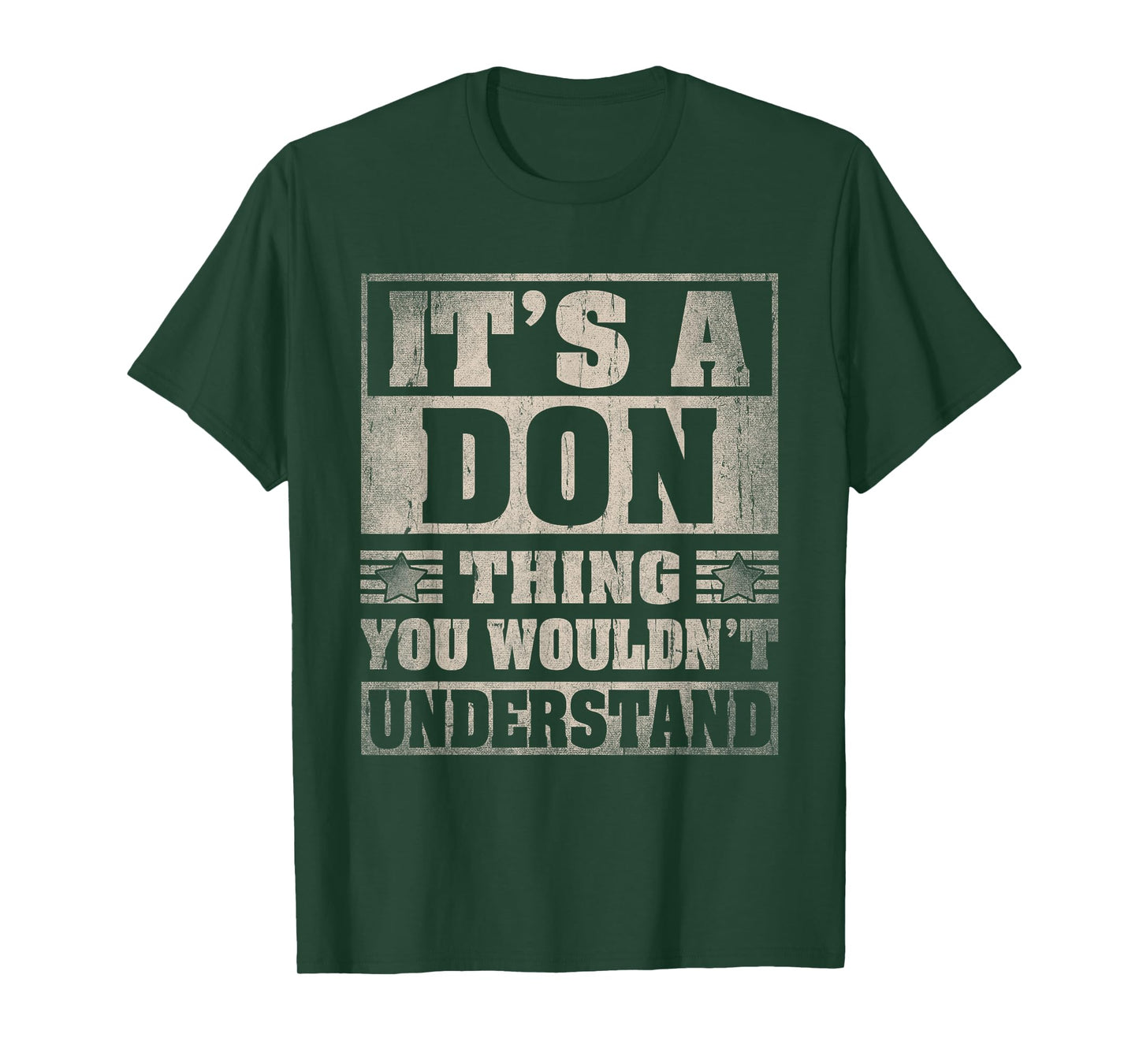 Don First Name Shirt It's A Don Thing T-Shirt