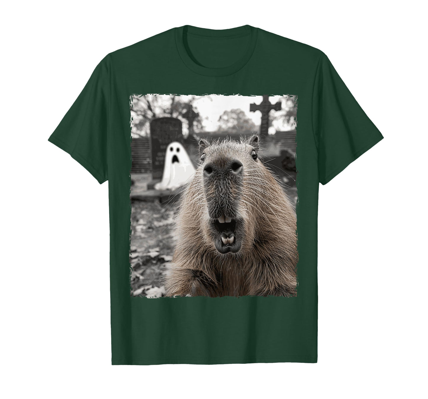 Funny Capybara Halloween Costume T-Shirt