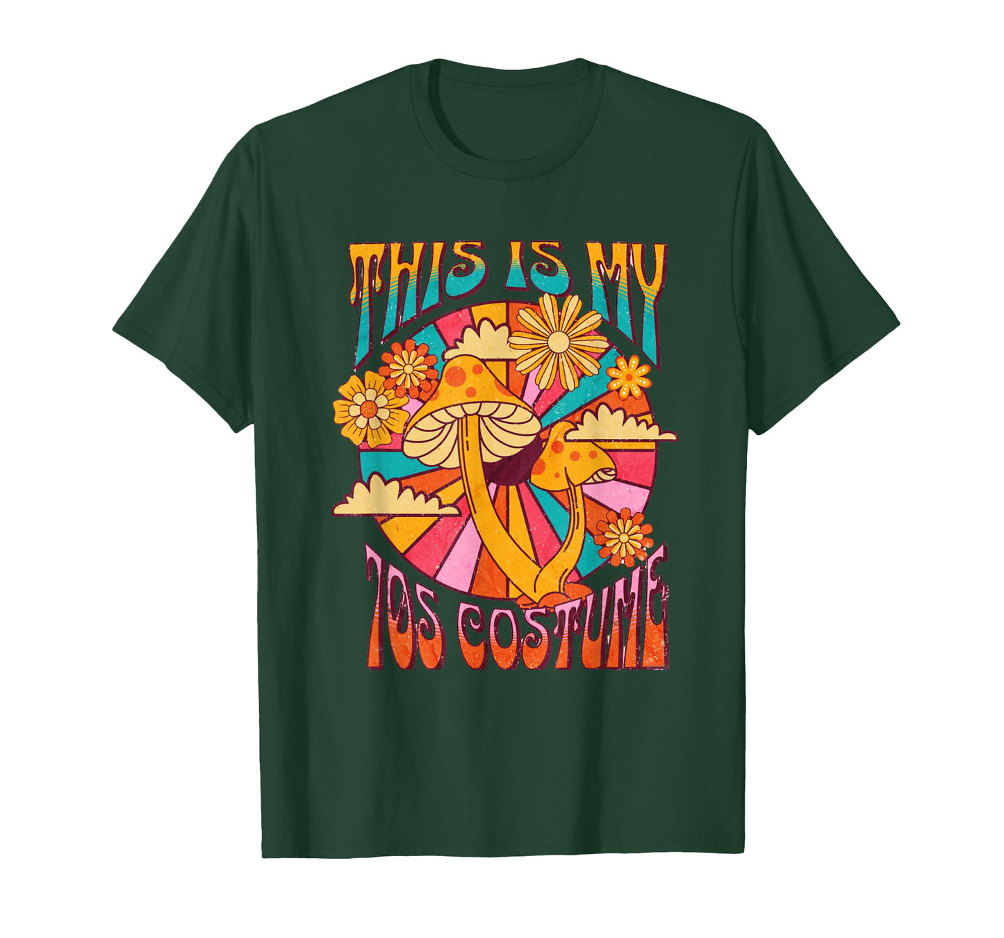This Is My 70s Costume 70 Styles Men 70's Disco 1970s Outfit T-Shirt