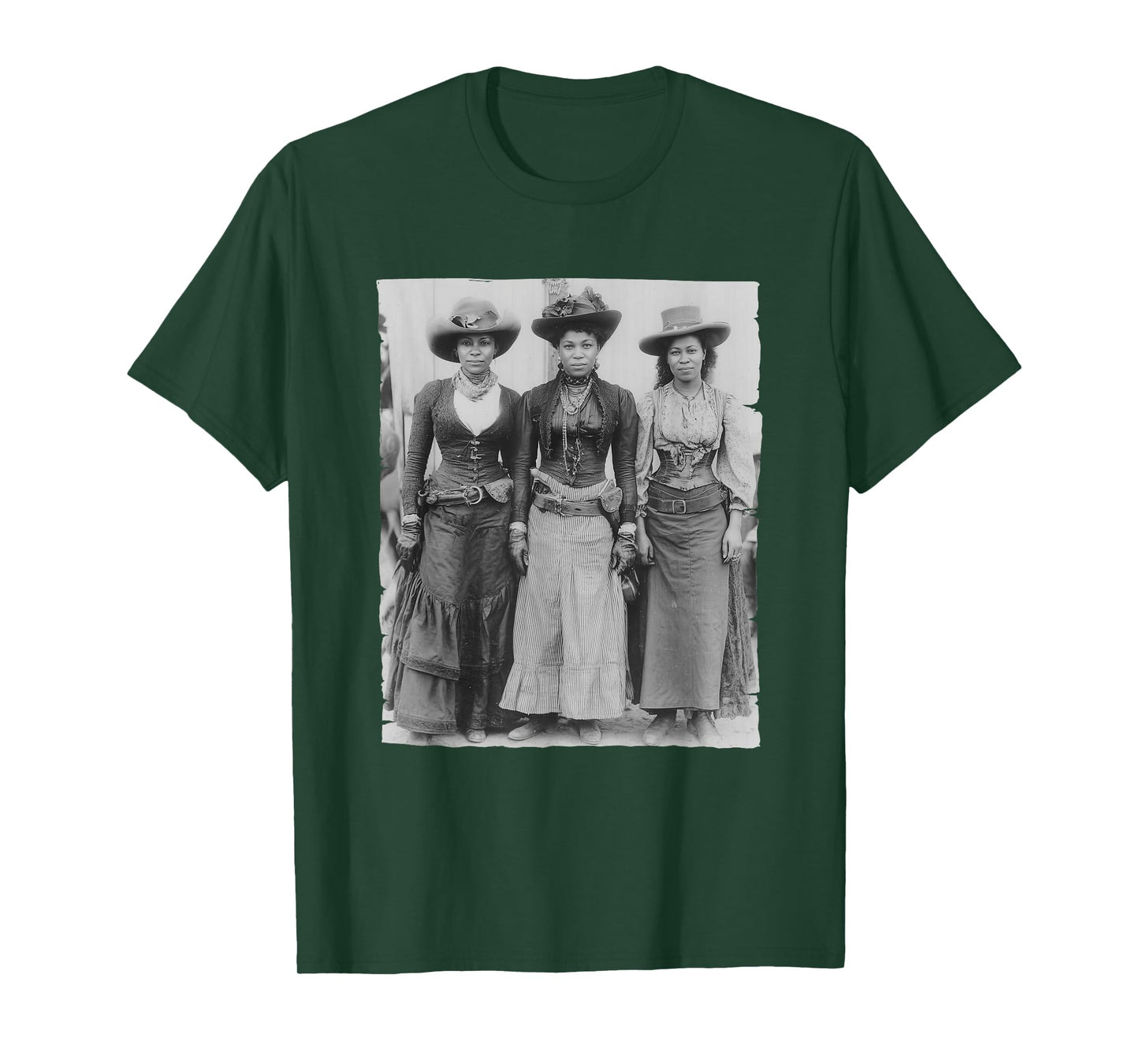 Melanin Cowgirls Black History Month African Melanin Pride T-Shirt