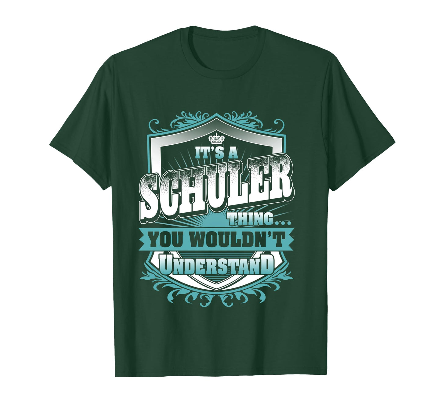It's A SCHULER Thing You Wouldn't Understand Name Vintage Long Sleeve T-Shirt