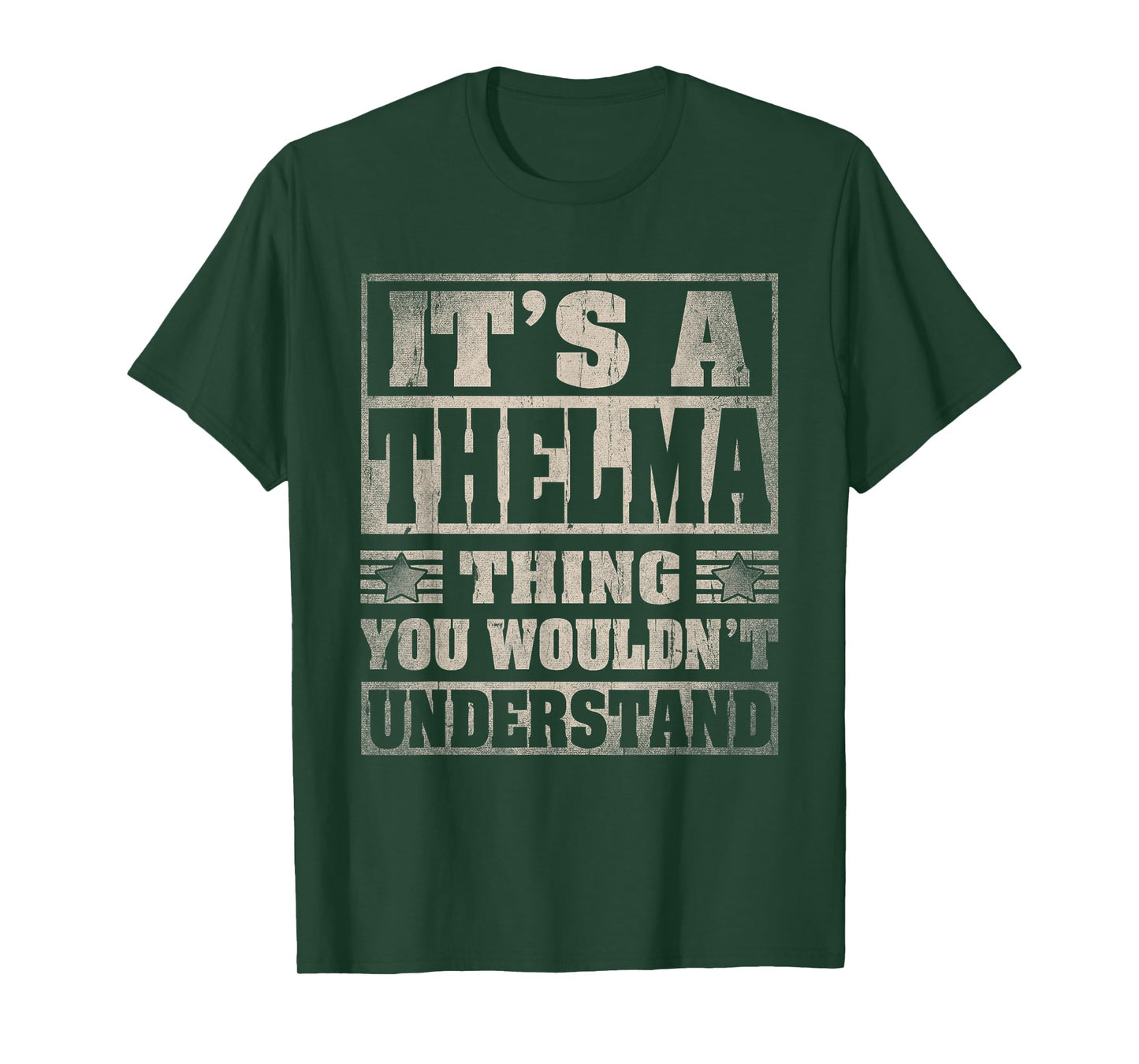 Thelma First Name Shirt It's A Thelma Thing T-Shirt