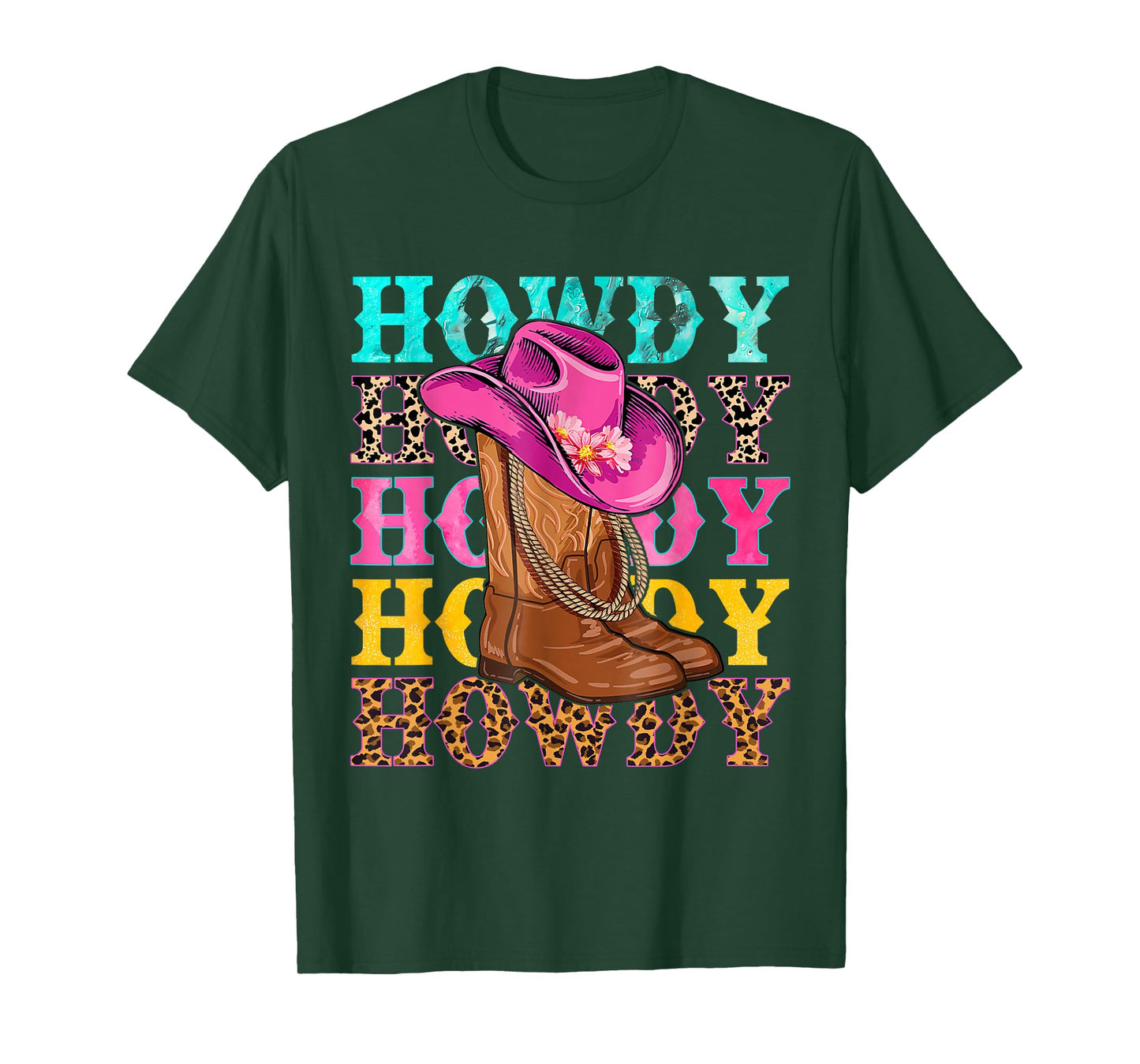 Cowgirl Howdy Southern Western Girl Country Rodeo T-Shirt