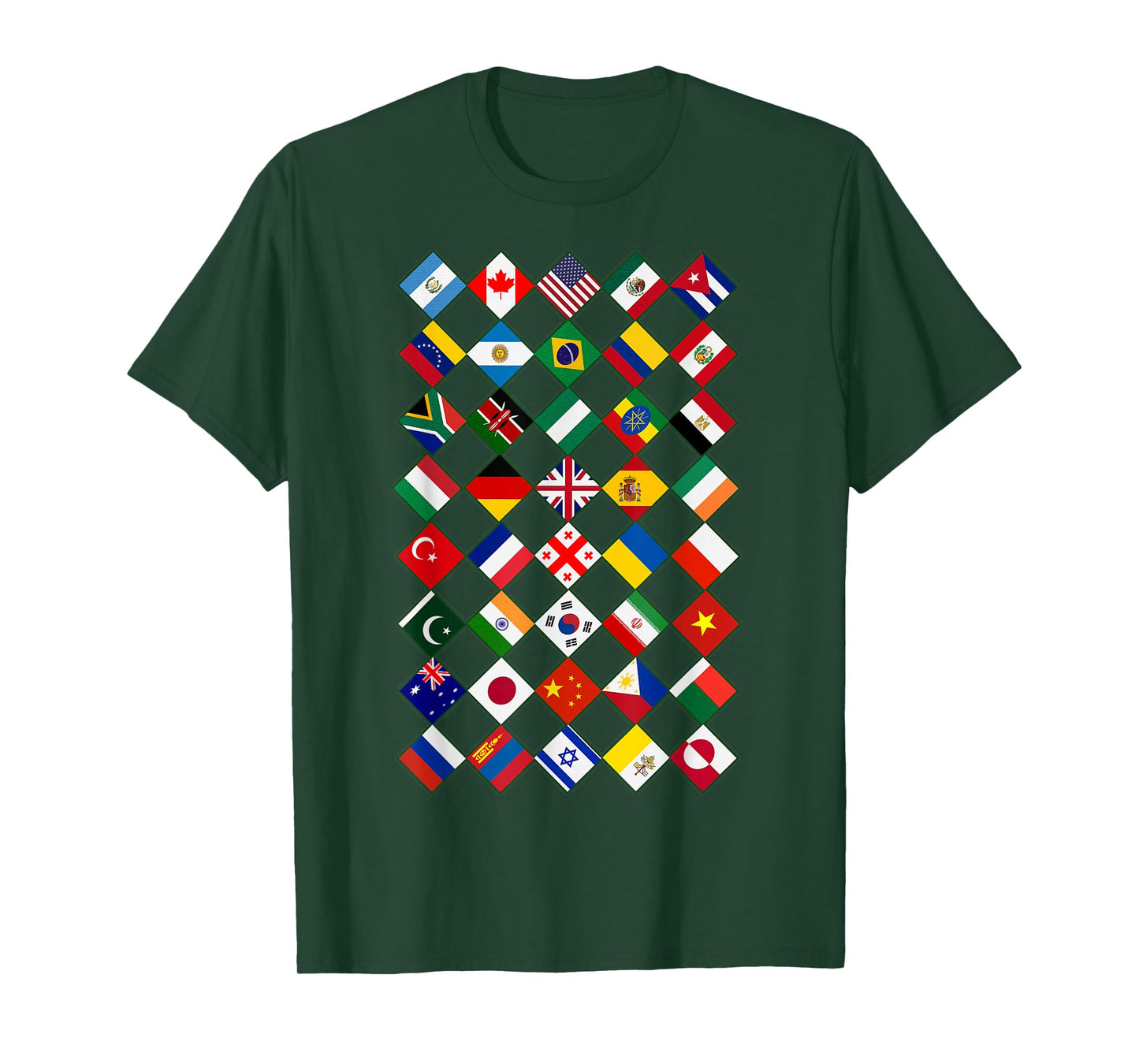 Flags of the Countries of the World, International T-Shirt
