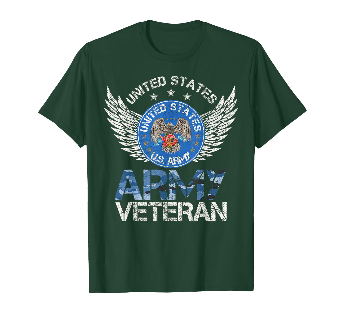 Vintage United States Army Veteran Gift U.S Military Veteran T-Shirt
